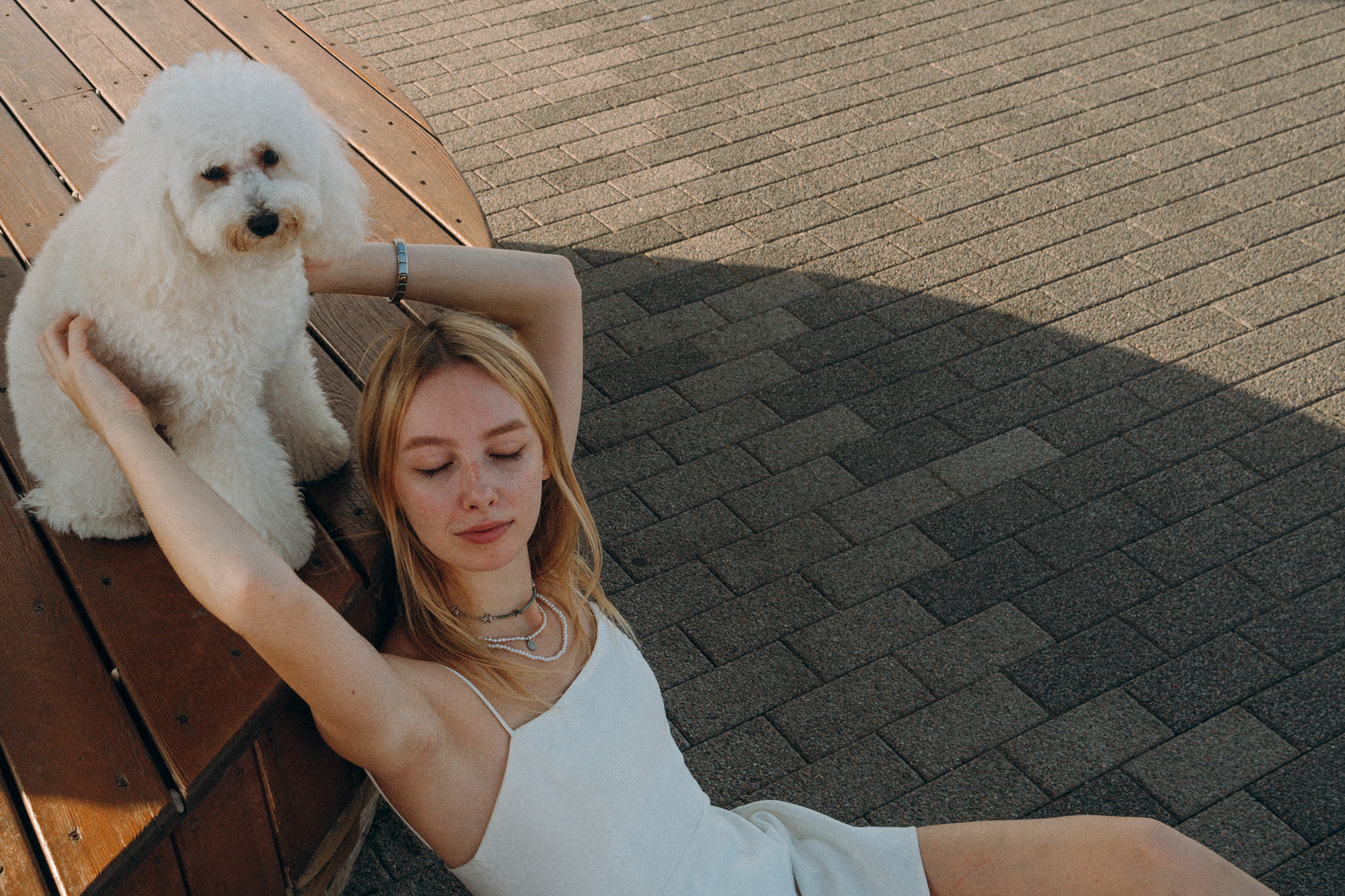 Ангелина и Варежка. Фотограф анималист в Москве и Санкт-Петербурге Свиридова Анна