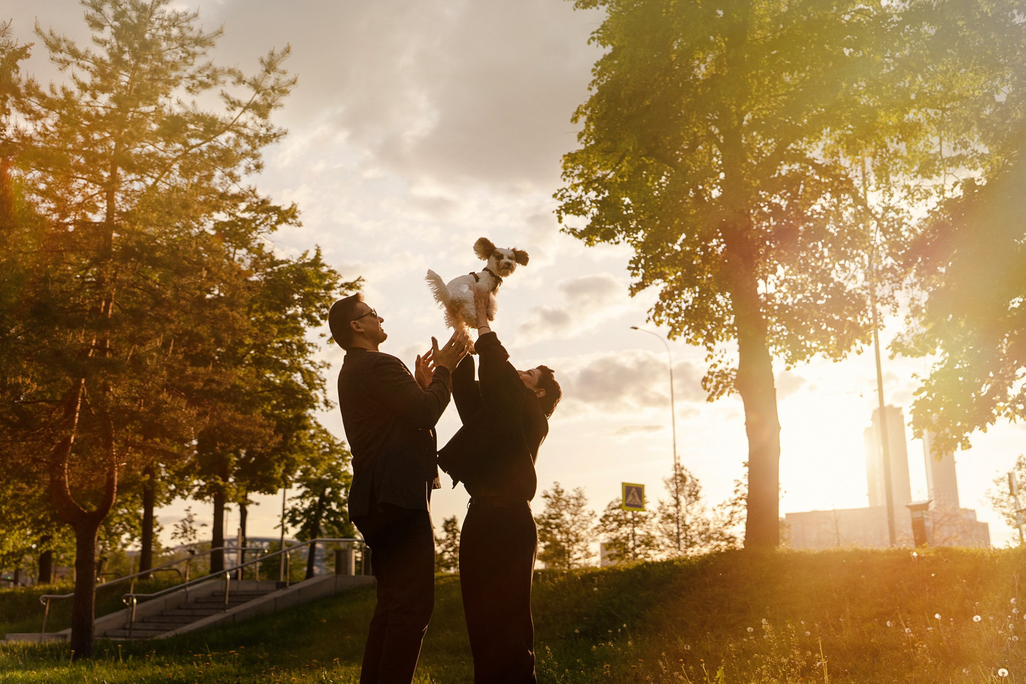 Амина, Андрей и Умка. Фотограф анималист в Москве и Санкт-Петербурге Свиридова Анна