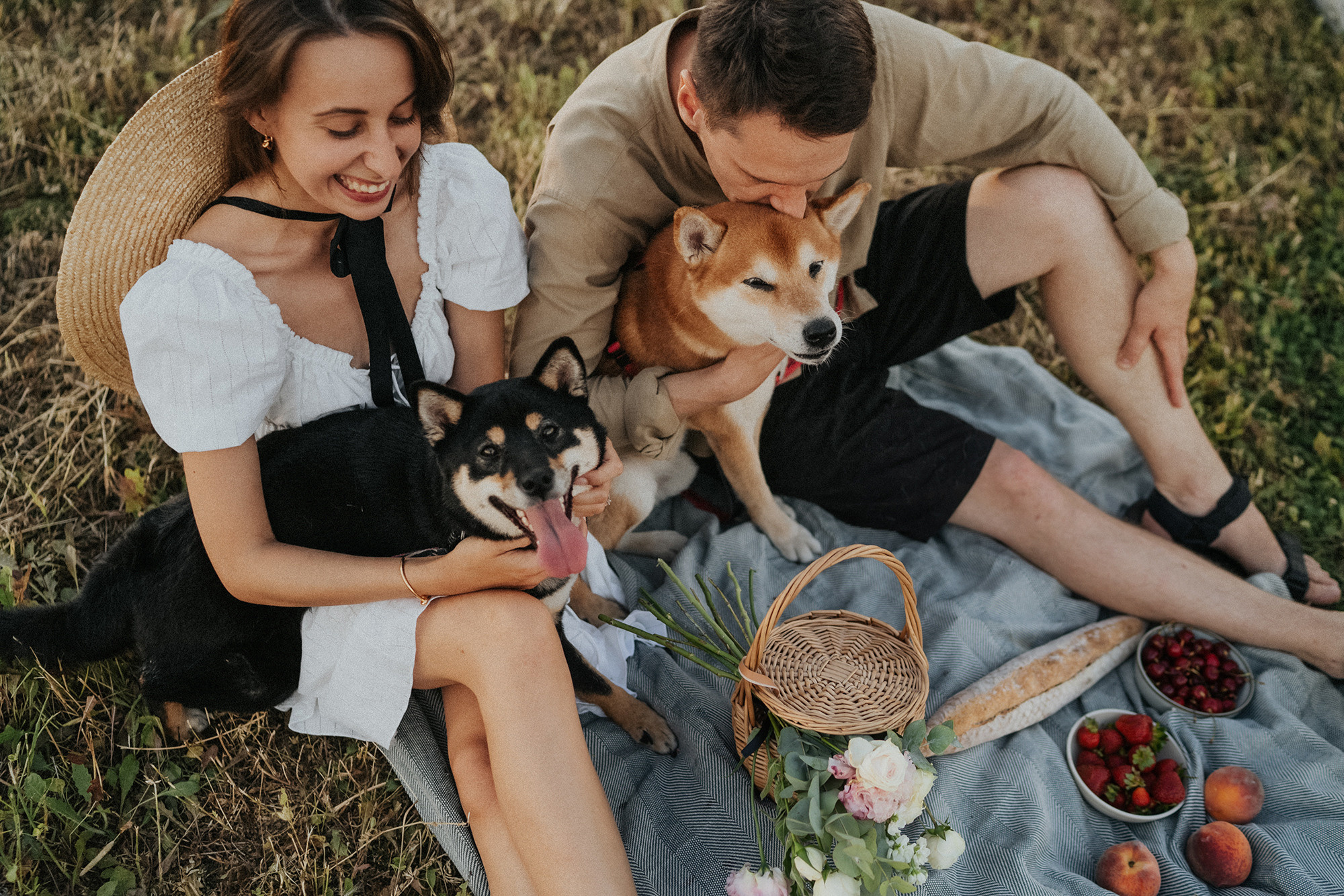 Катя, Вася, Роки и Бэлла. Фотограф анималист в Москве и Санкт-Петербурге Свиридова Анна
