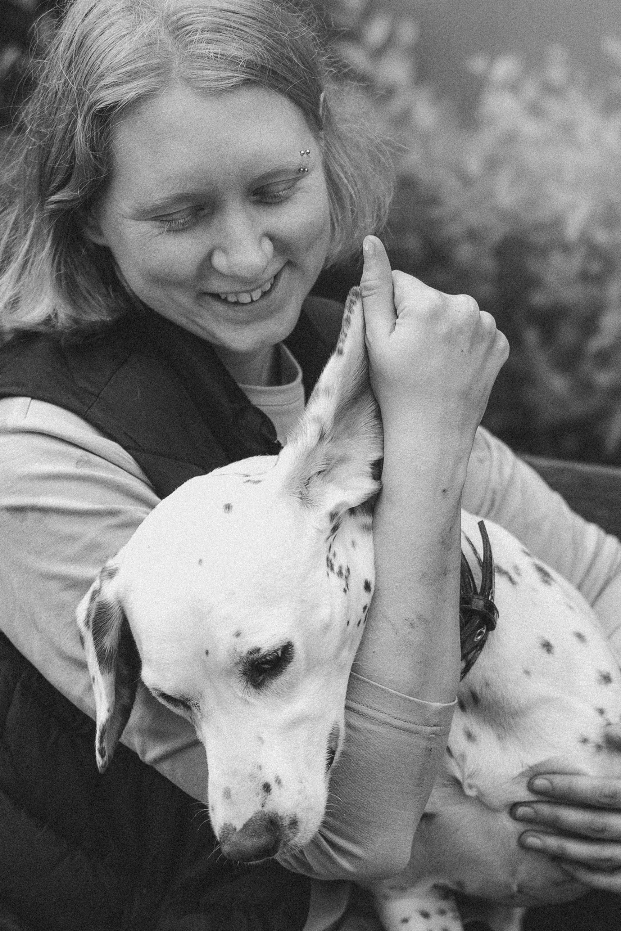 Полина, Борис, Луна и Эль. Фотограф анималист в Москве и Санкт-Петербурге Свиридова Анна