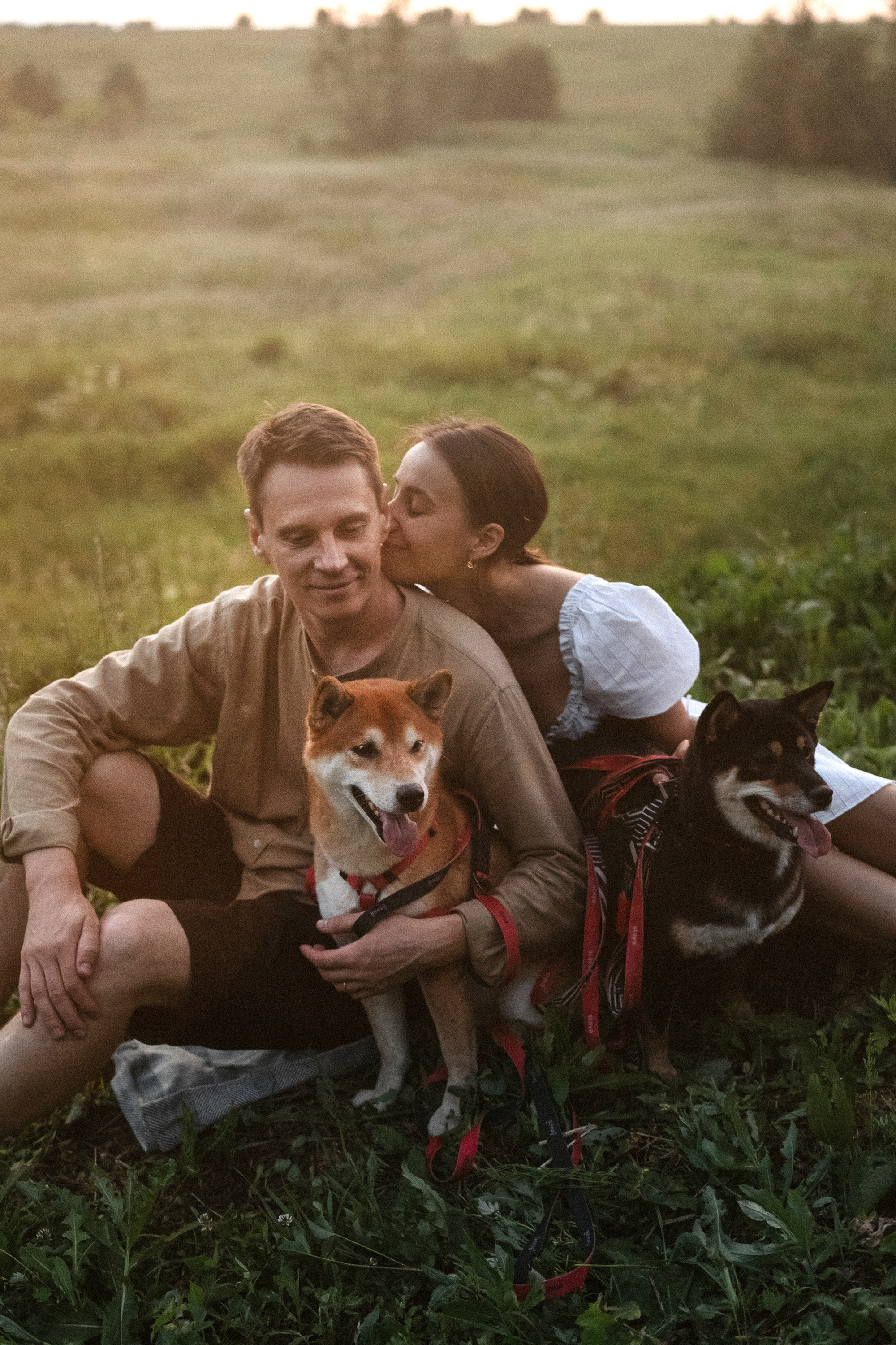 Катя, Вася, Роки и Бэлла. Фотограф анималист в Москве и Санкт-Петербурге Свиридова Анна