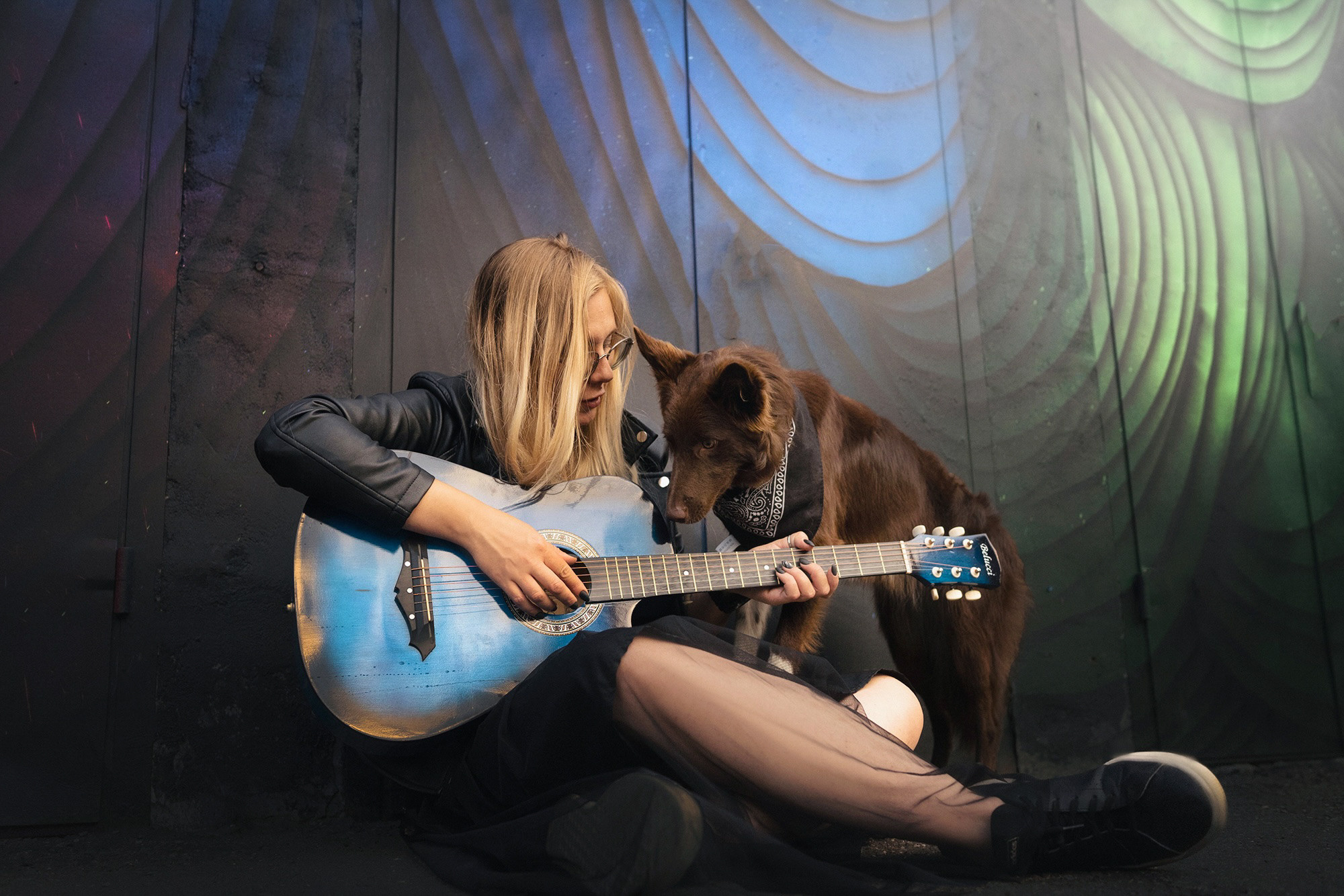 Аня и Брук. Фотограф анималист в Москве и Санкт-Петербурге Свиридова Анна