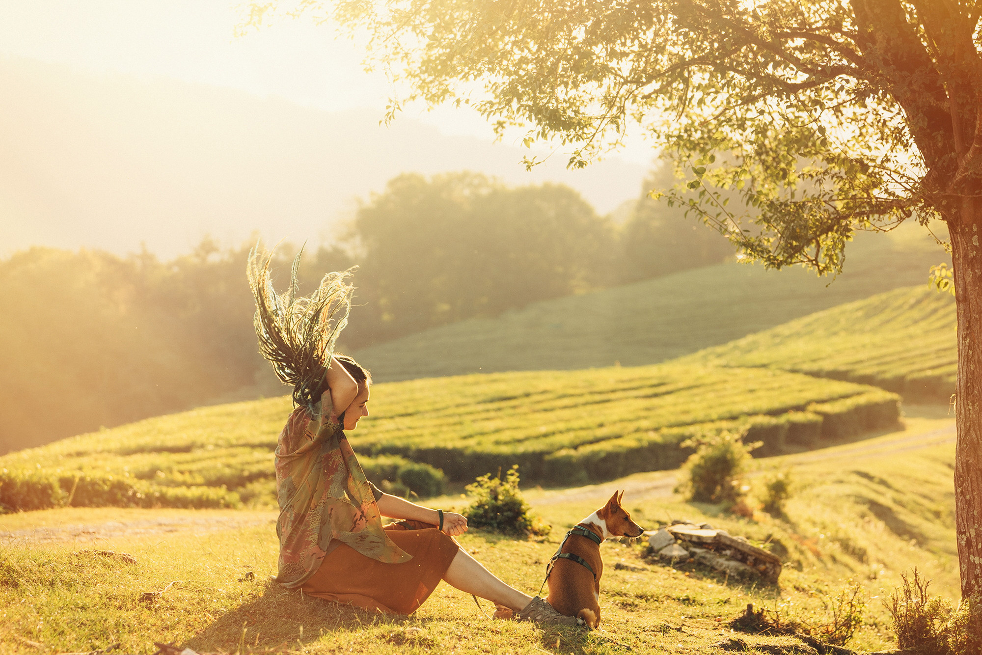 Арина и Рики. Фотограф анималист в Москве и Санкт-Петербурге Свиридова Анна