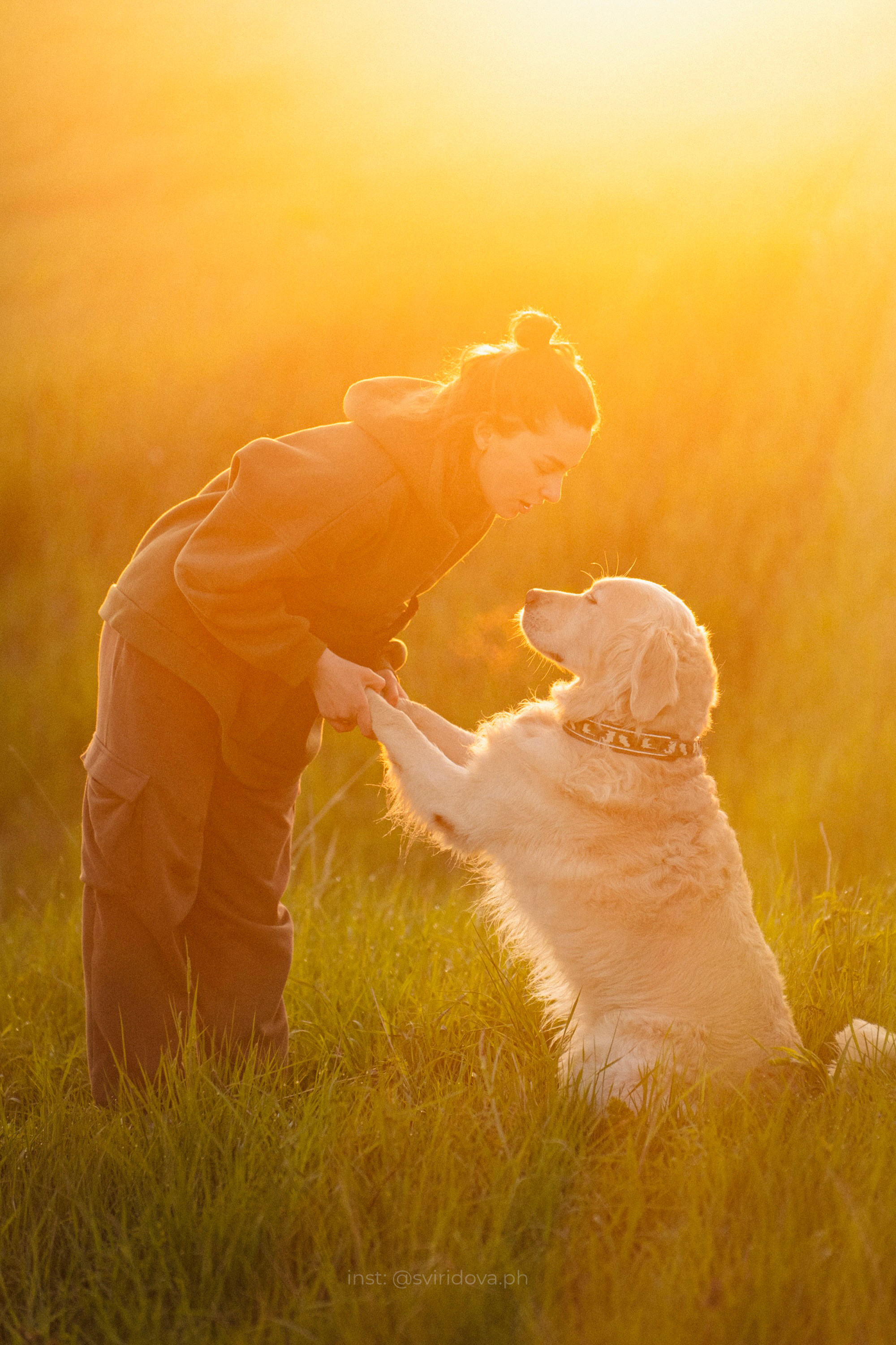 Настя и Арчи. Фотограф анималист в Москве и Санкт-Петербурге Свиридова Анна