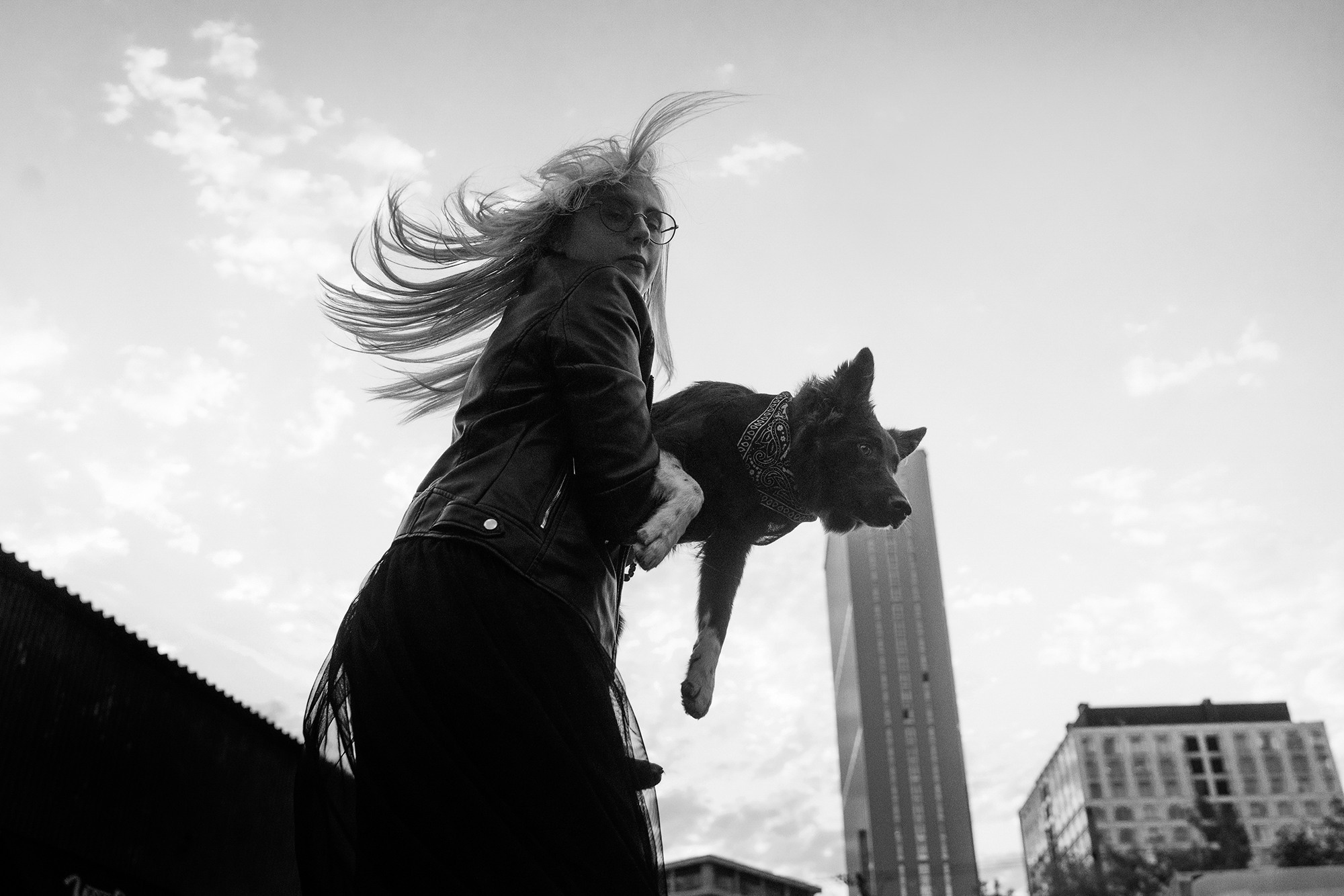 Аня и Брук. Фотограф анималист в Москве и Санкт-Петербурге Свиридова Анна