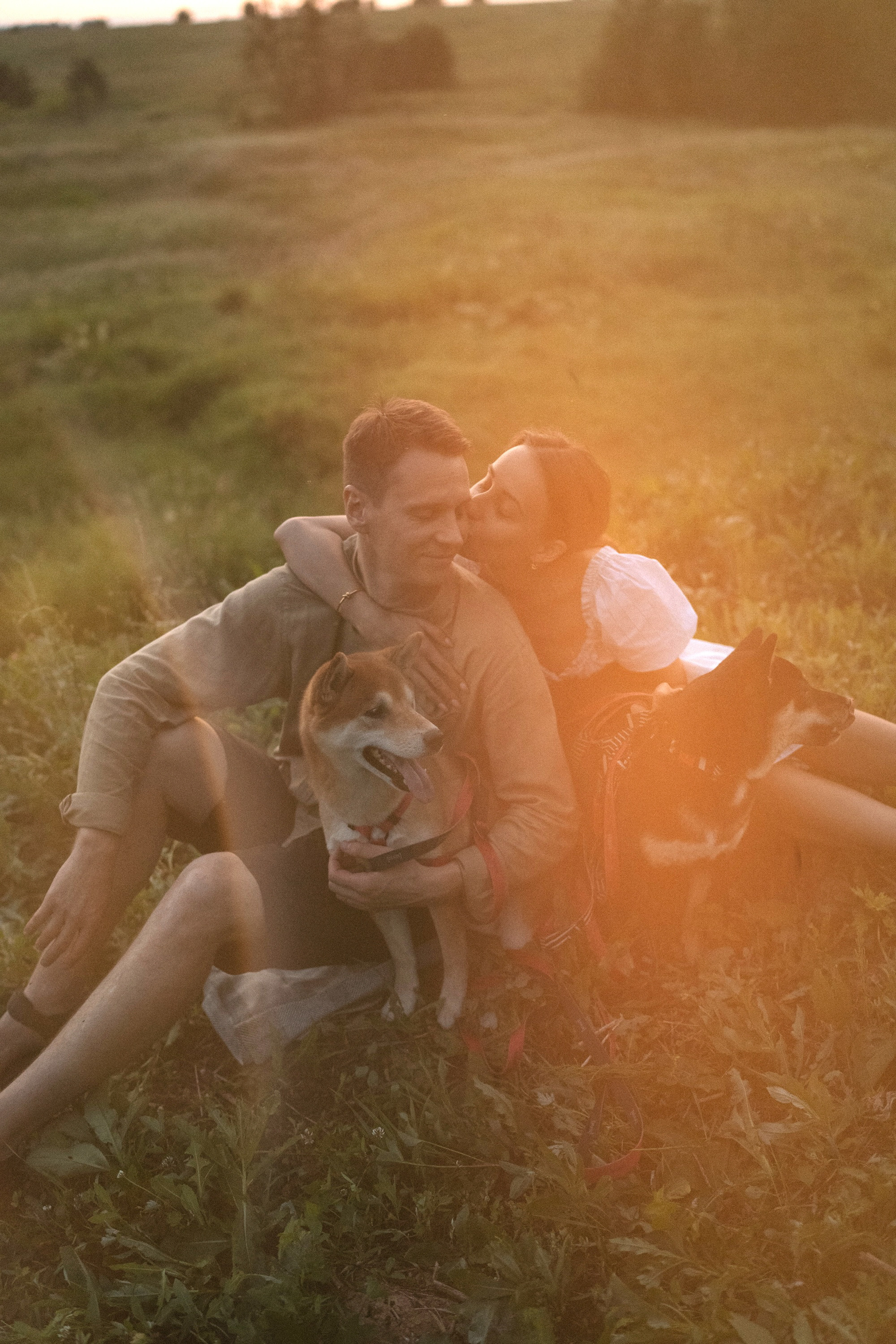 Катя, Вася, Роки и Бэлла. Фотограф анималист в Москве и Санкт-Петербурге Свиридова Анна