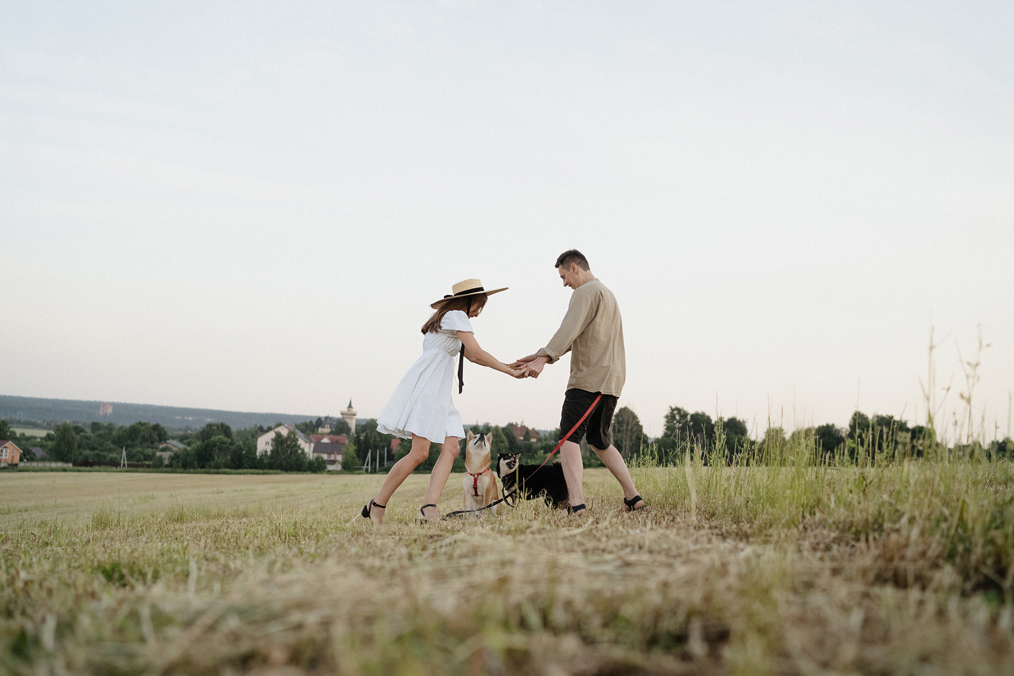 Катя, Вася, Роки и Бэлла. Фотограф анималист в Москве и Санкт-Петербурге Свиридова Анна