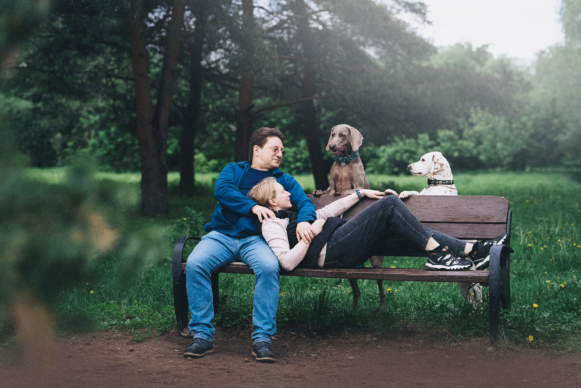 Полина, Борис, Луна и Эль. Фотограф анималист в Москве и Санкт-Петербурге Свиридова Анна