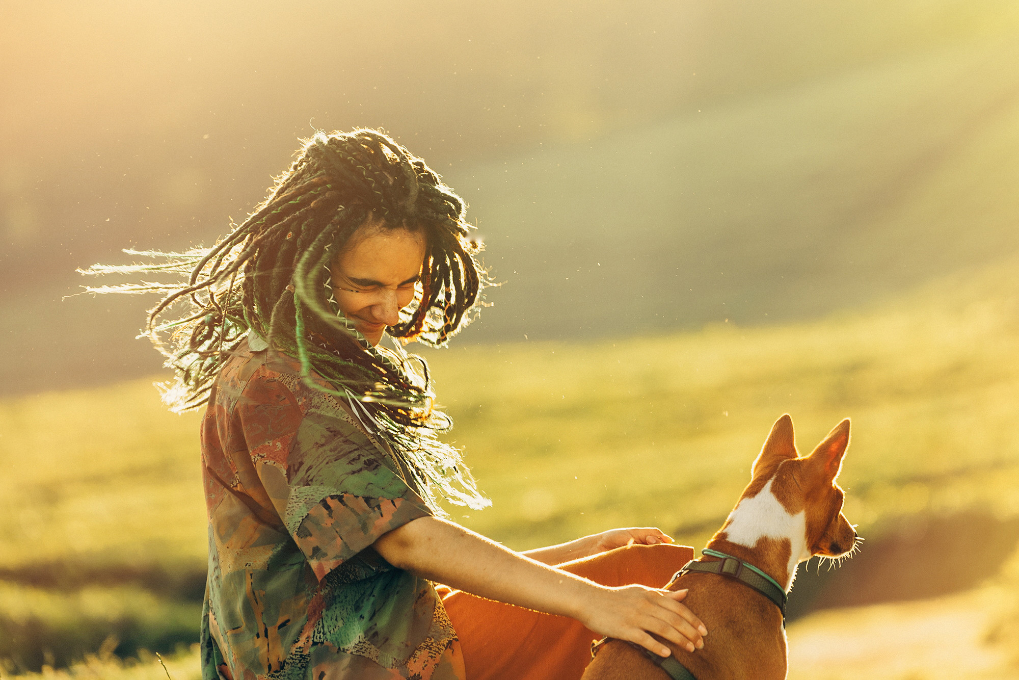 Арина и Рики. Фотограф анималист в Москве и Санкт-Петербурге Свиридова Анна