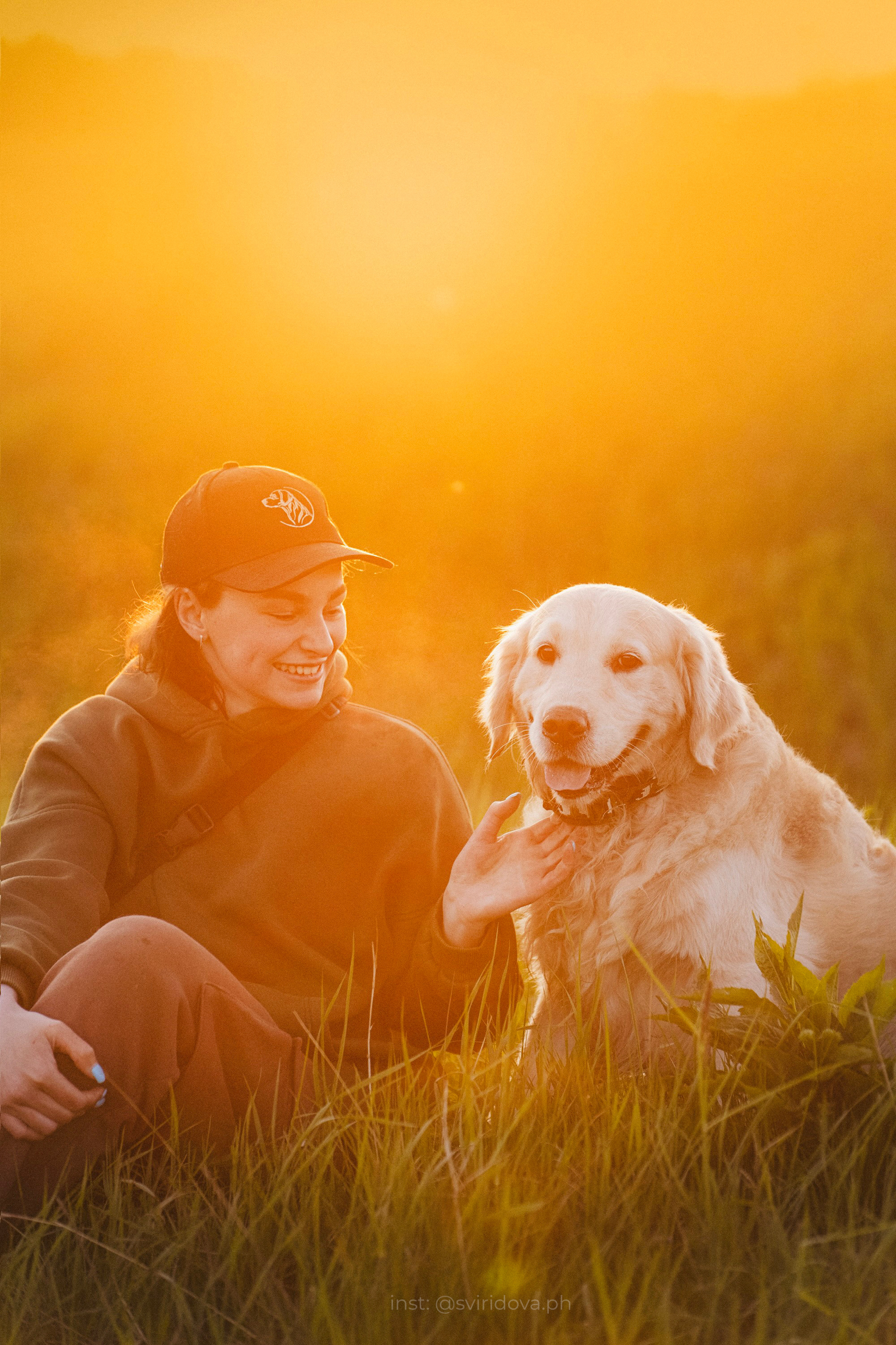 Настя и Арчи. Фотограф анималист в Москве и Санкт-Петербурге Свиридова Анна