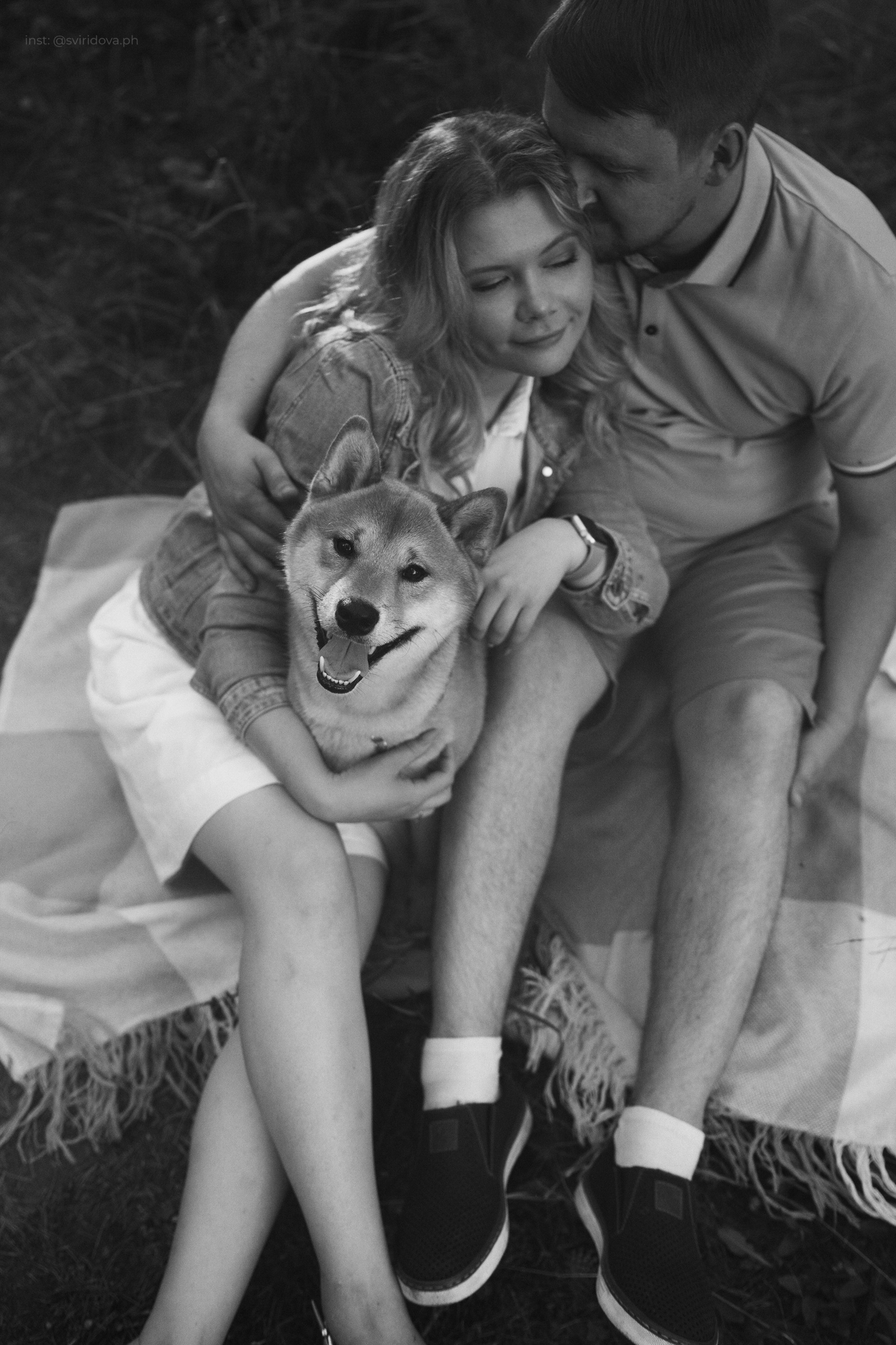 Даша, Сергей и Френки. Фотограф анималист в Москве и Санкт-Петербурге Свиридова Анна