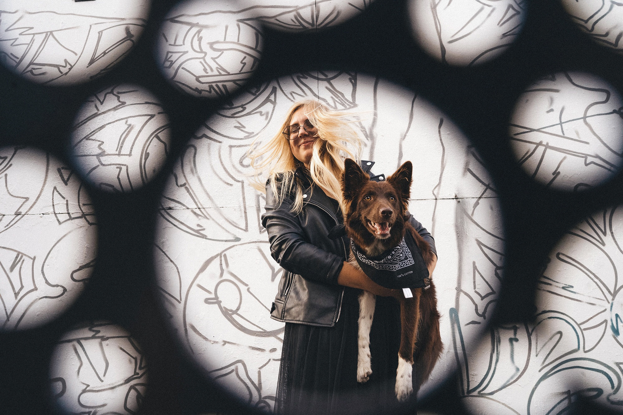 Аня и Брук. Фотограф анималист в Москве и Санкт-Петербурге Свиридова Анна