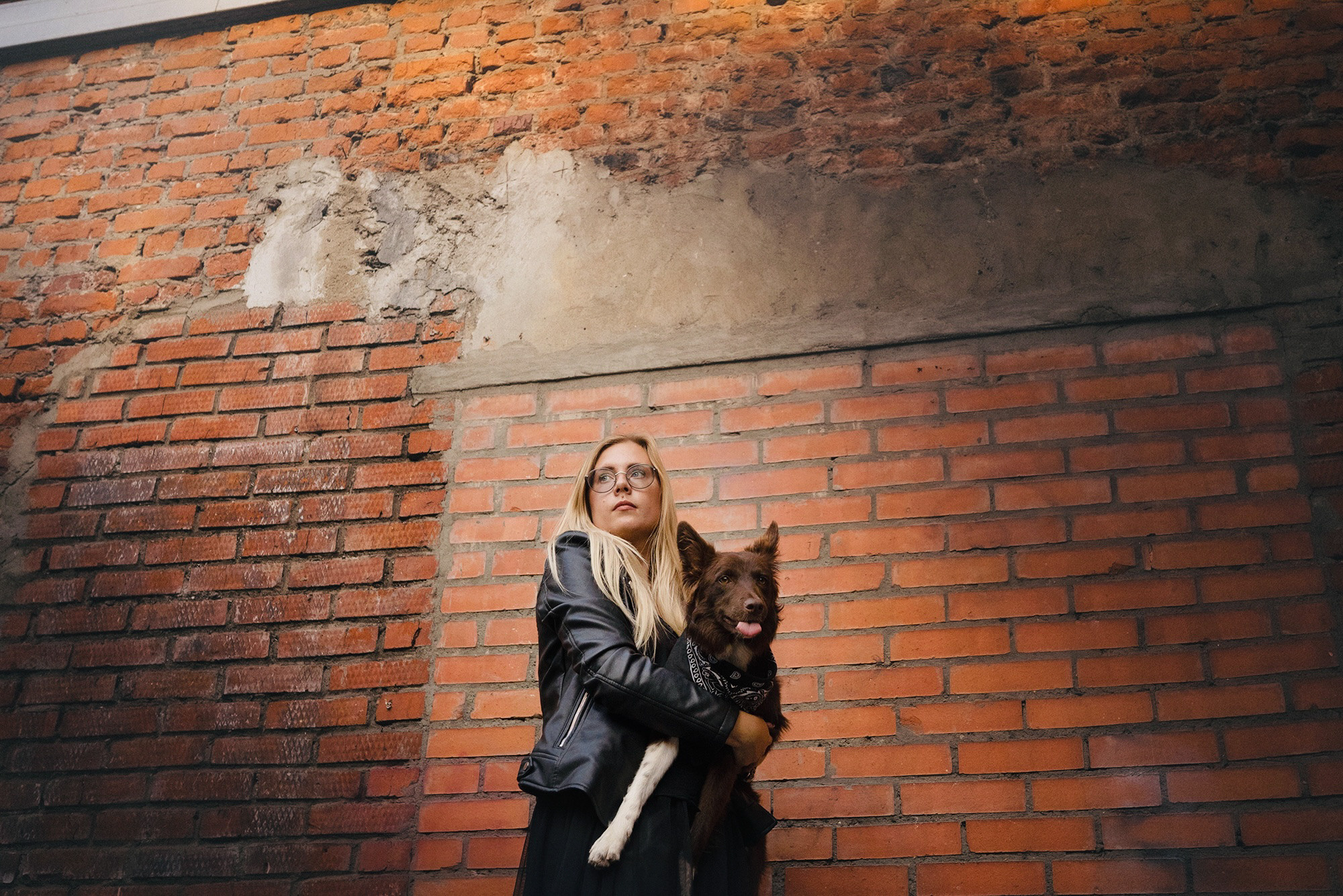 Аня и Брук. Фотограф анималист в Москве и Санкт-Петербурге Свиридова Анна