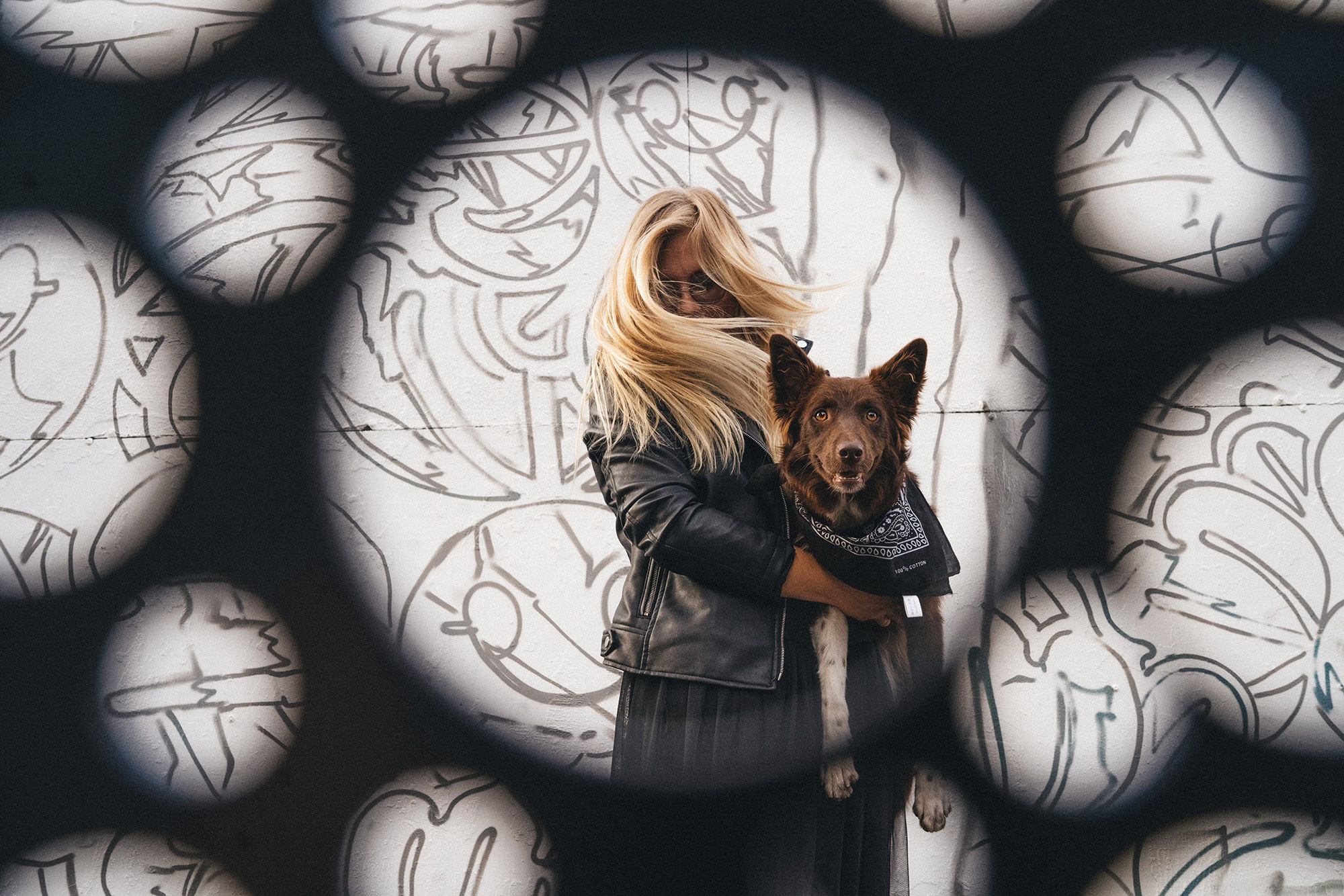 Аня и Брук. Фотограф анималист в Москве и Санкт-Петербурге Свиридова Анна