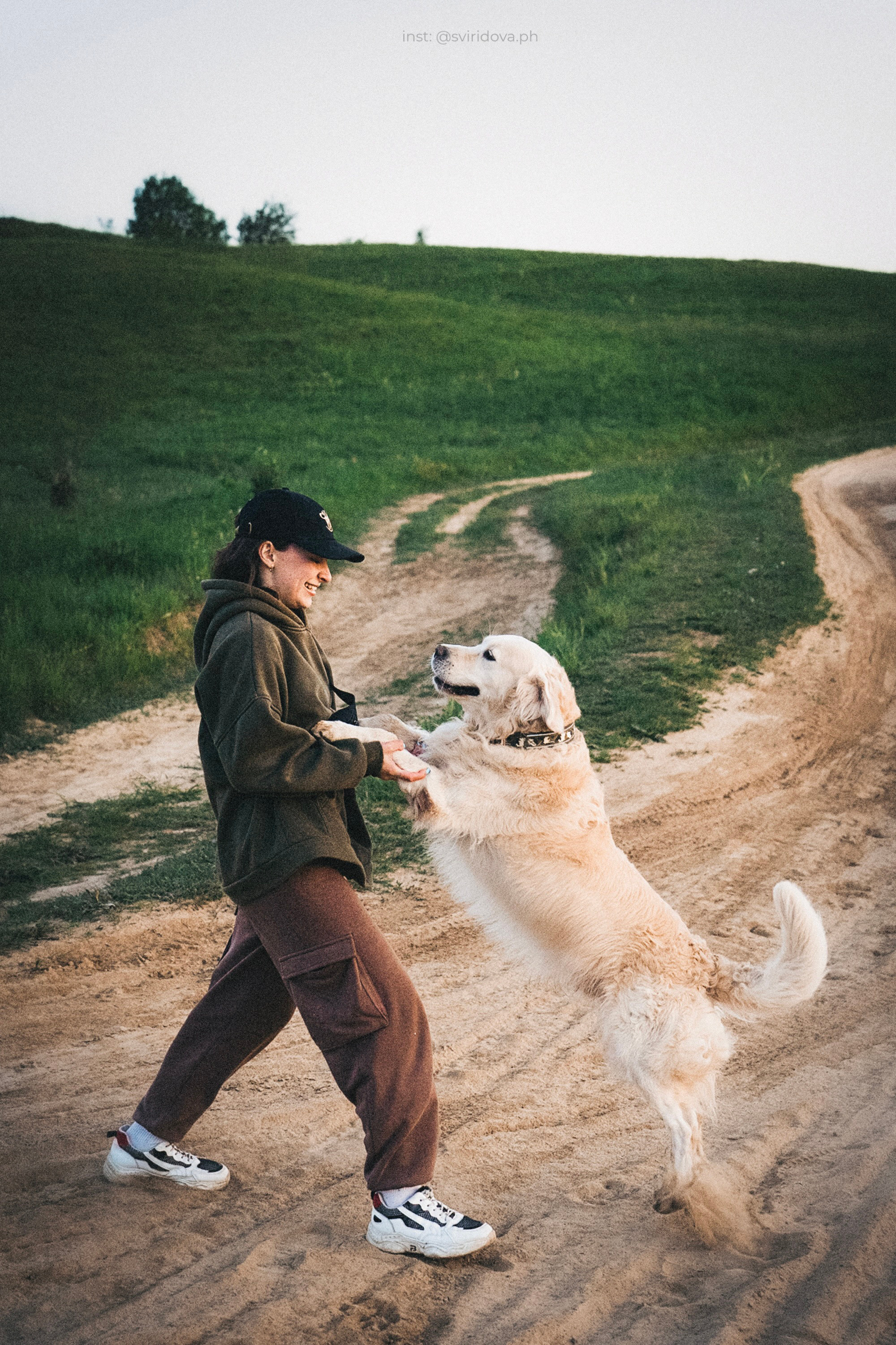 Настя и Арчи. Фотограф анималист в Москве и Санкт-Петербурге Свиридова Анна