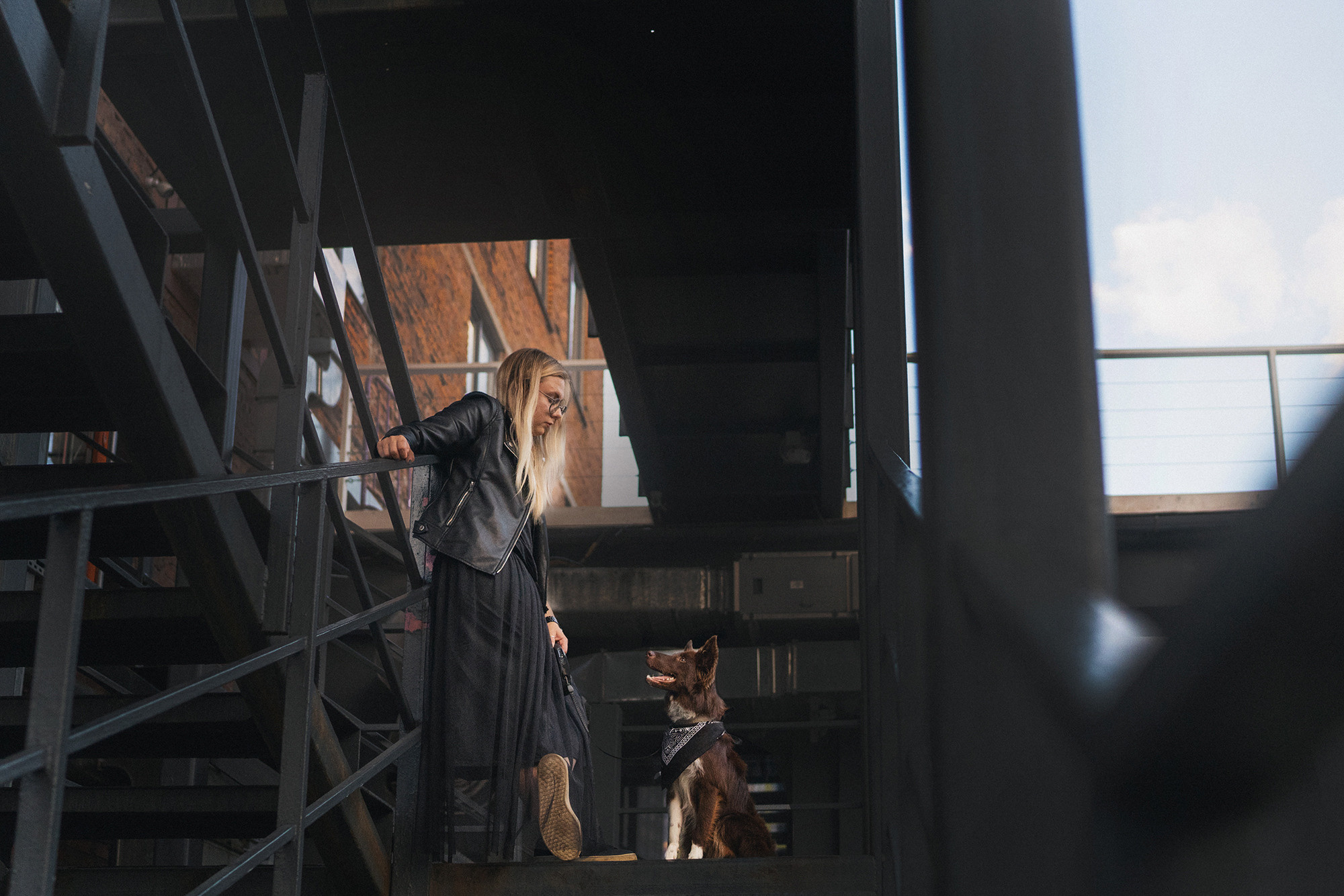 Аня и Брук. Фотограф анималист в Москве и Санкт-Петербурге Свиридова Анна