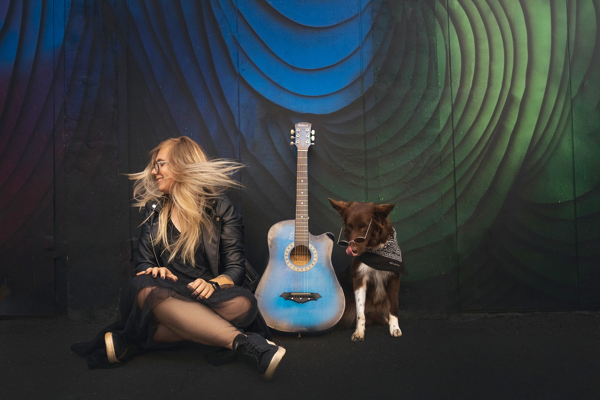 Аня и Брук. Фотограф анималист в Москве и Санкт-Петербурге Свиридова Анна