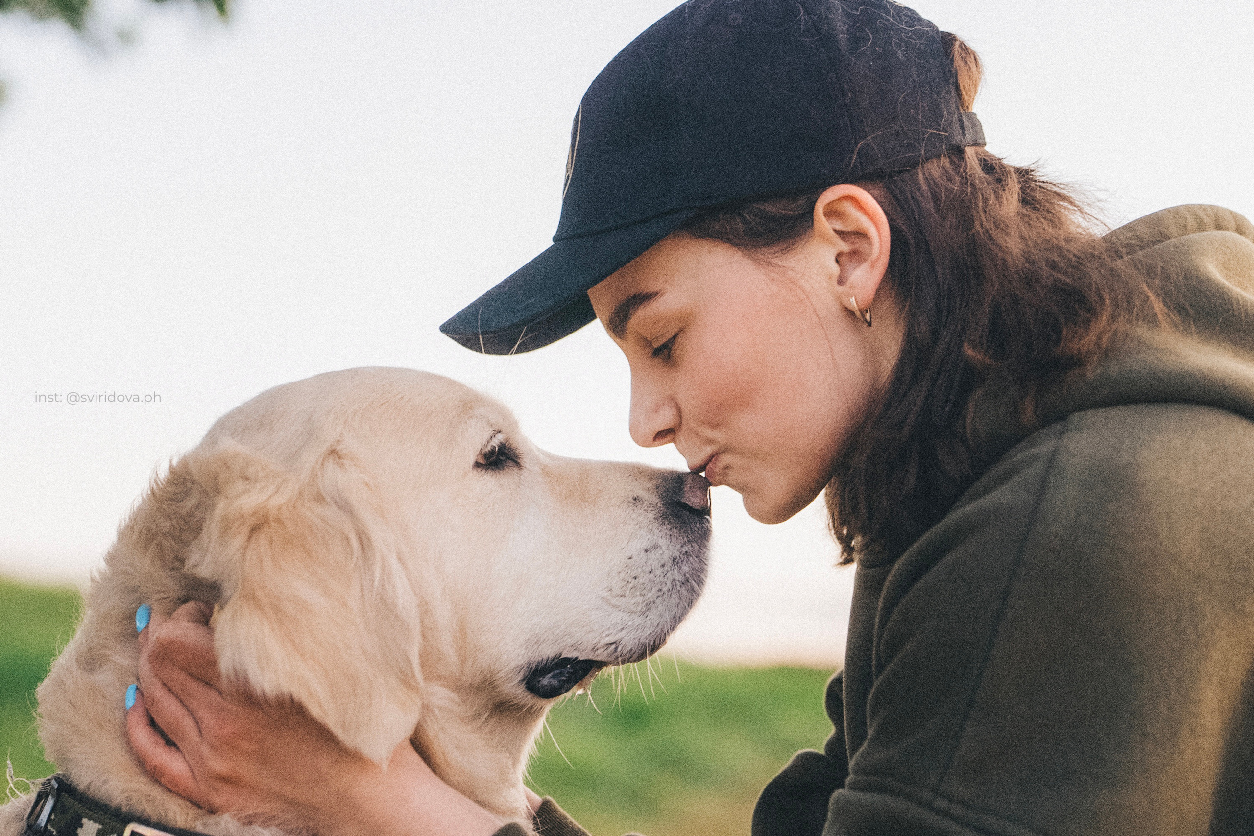 Настя и Арчи. Фотограф анималист в Москве и Санкт-Петербурге Свиридова Анна