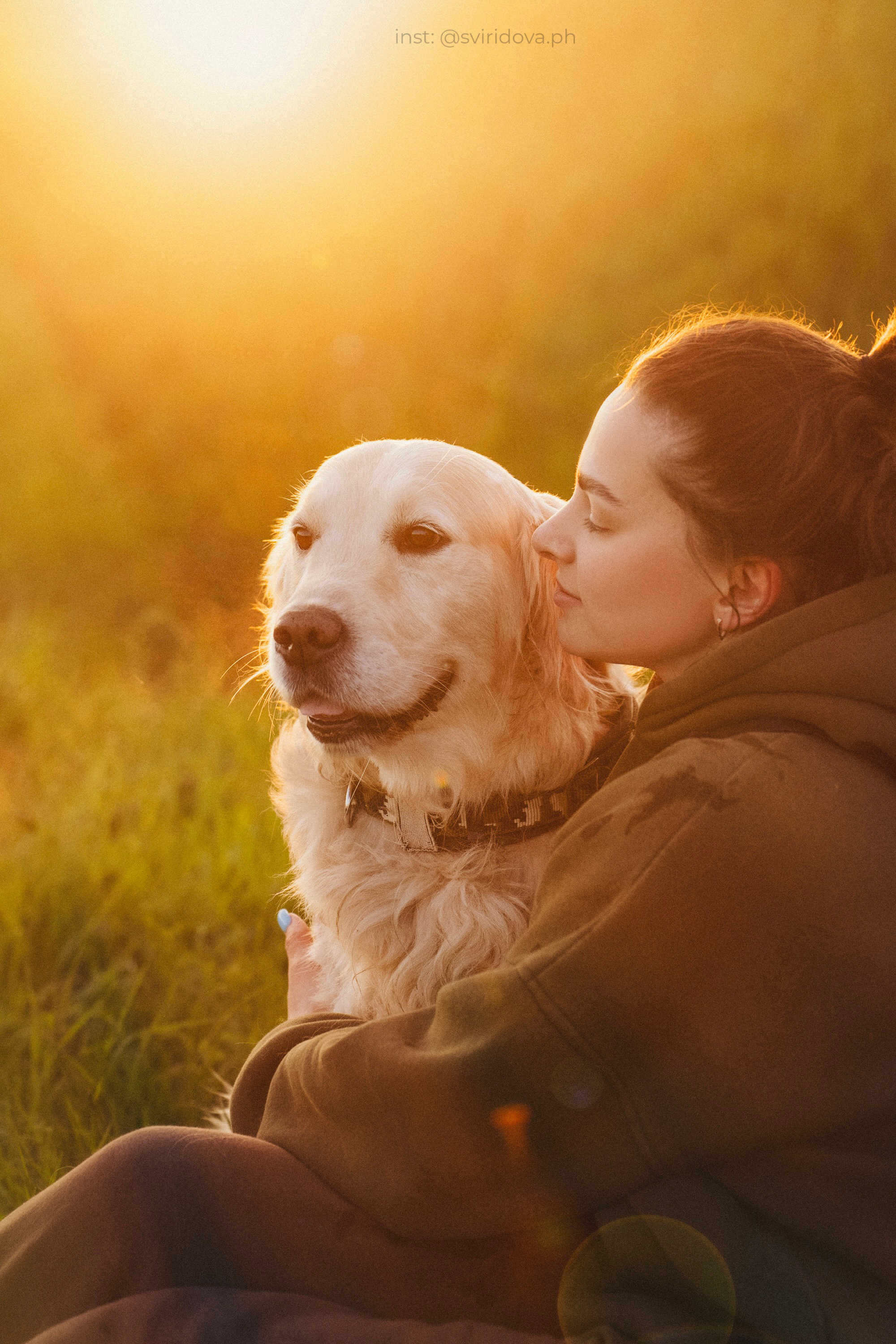 Настя и Арчи. Фотограф анималист в Москве и Санкт-Петербурге Свиридова Анна