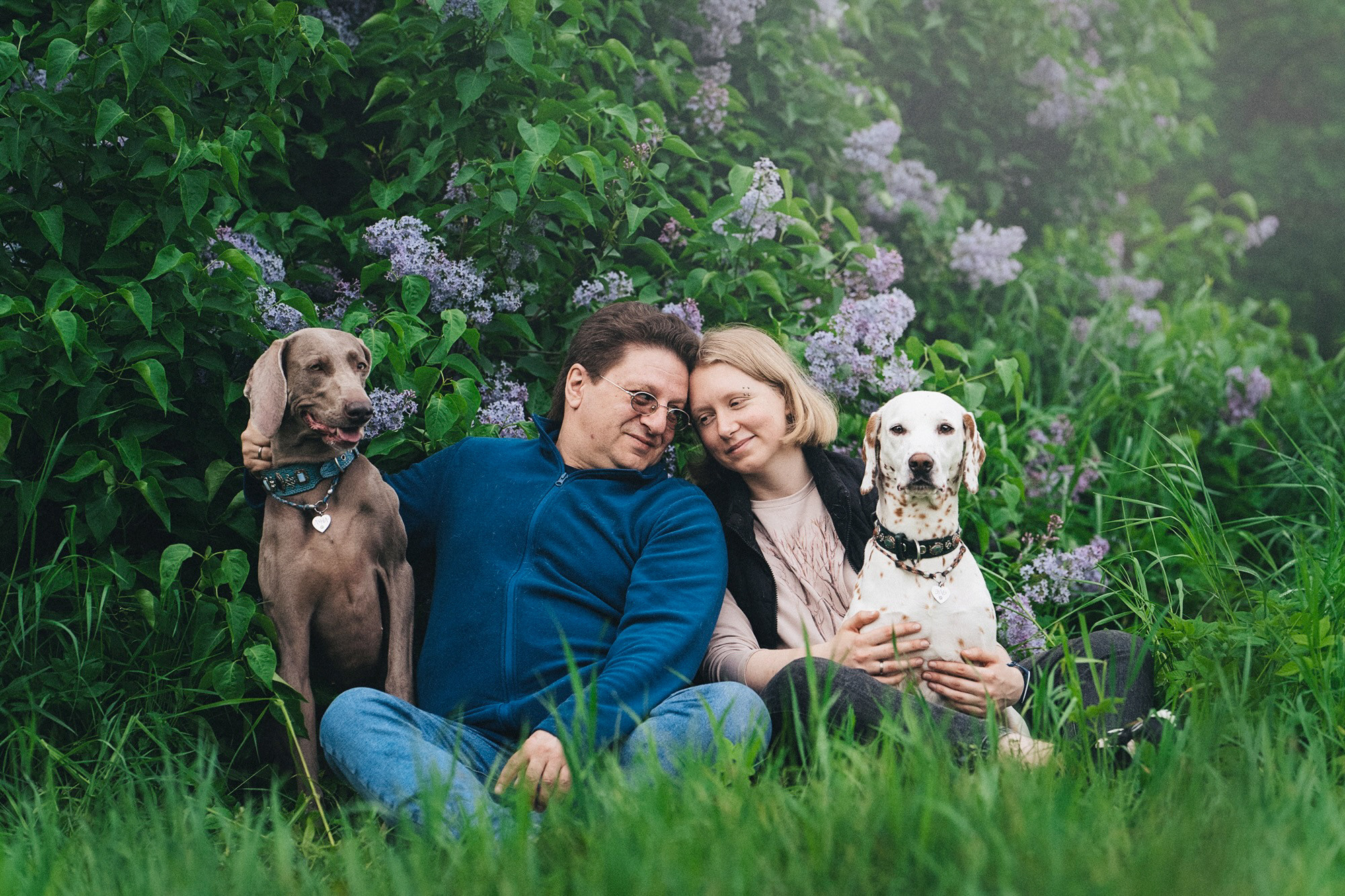 Полина, Борис, Луна и Эль. Фотограф анималист в Москве и Санкт-Петербурге Свиридова Анна