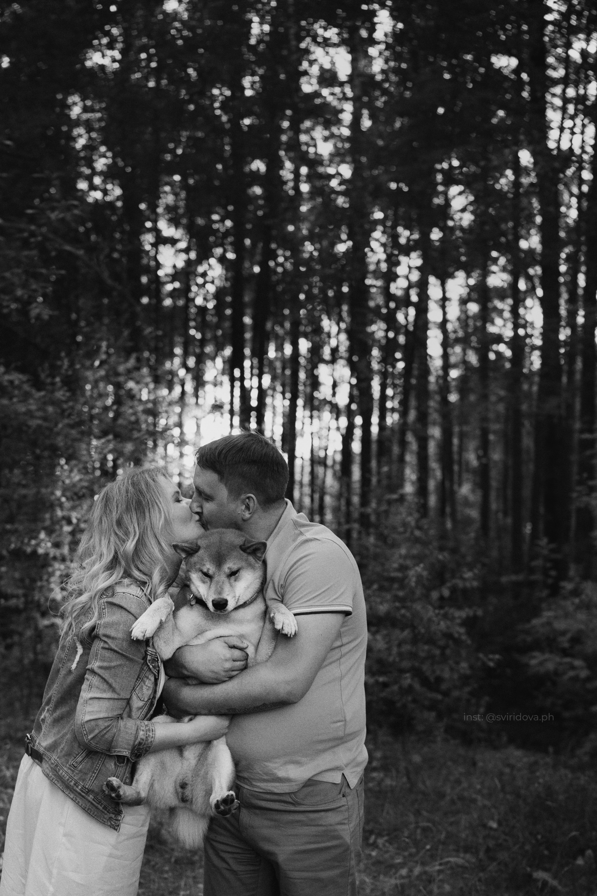 Даша, Сергей и Френки. Фотограф анималист в Москве и Санкт-Петербурге Свиридова Анна