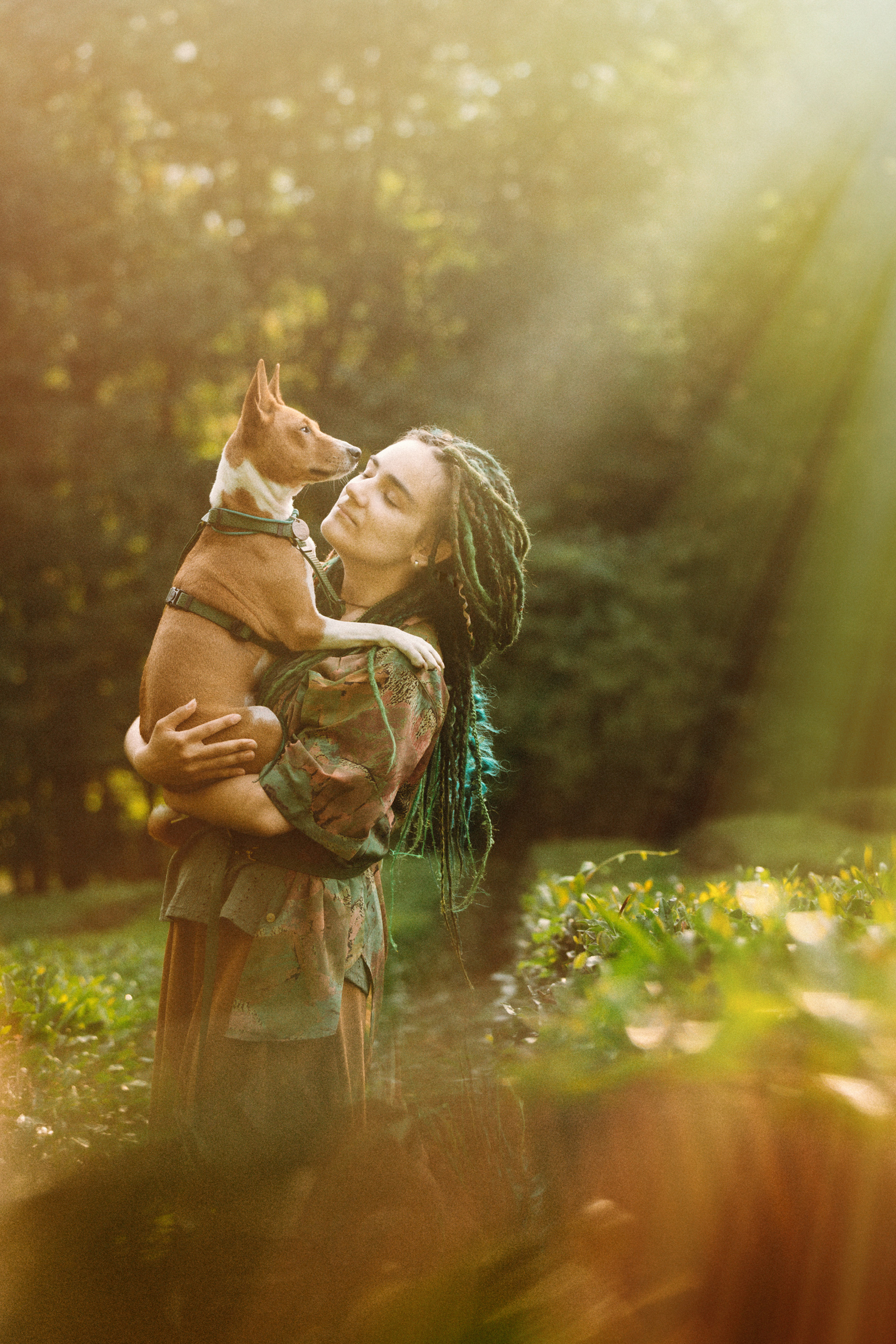 Арина и Рики. Фотограф анималист в Москве и Санкт-Петербурге Свиридова Анна