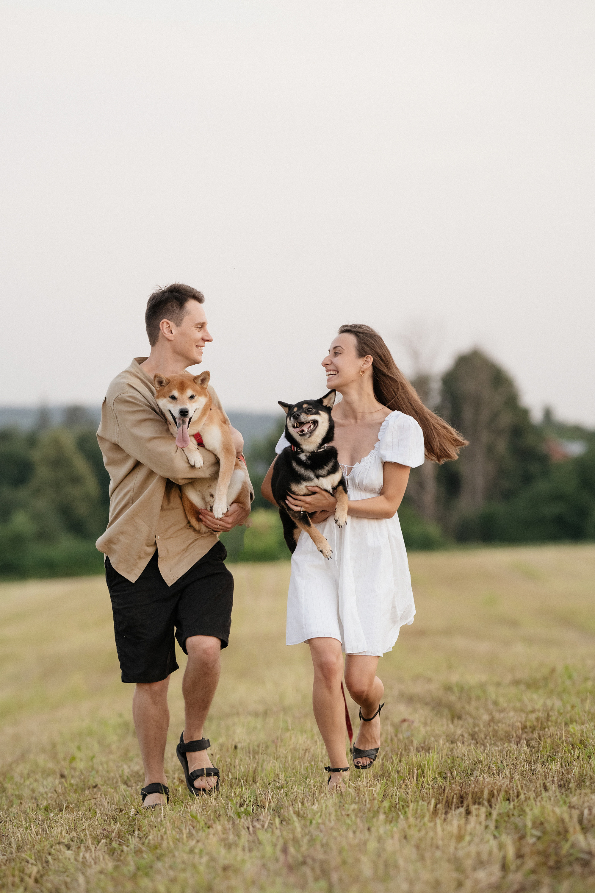 Катя, Вася, Роки и Бэлла. Фотограф анималист в Москве и Санкт-Петербурге Свиридова Анна