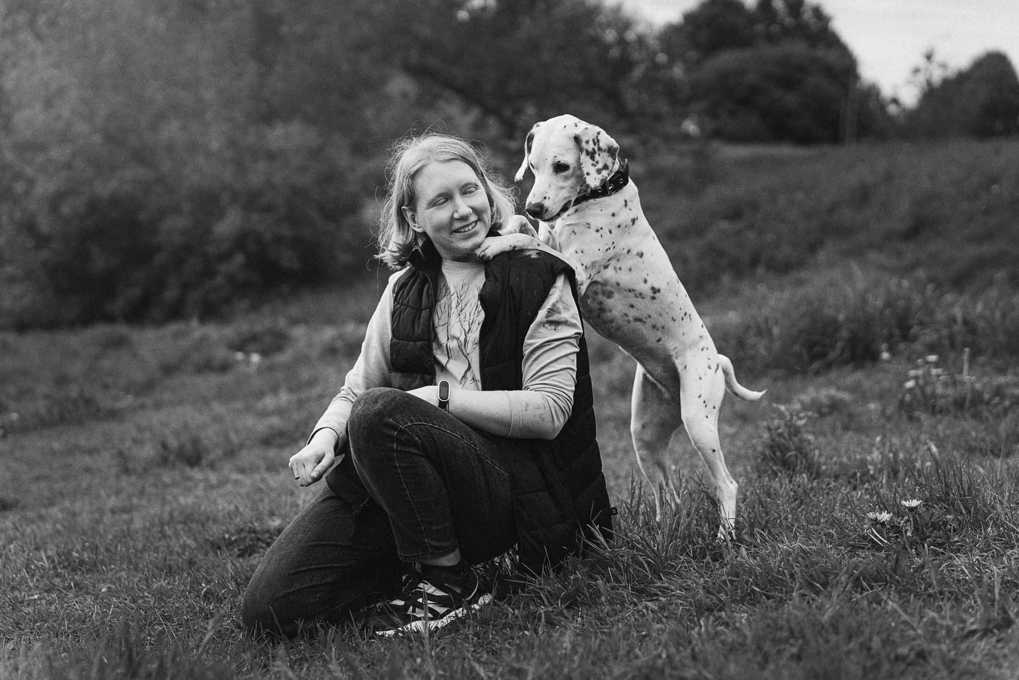 Полина, Борис, Луна и Эль. Фотограф анималист в Москве и Санкт-Петербурге Свиридова Анна