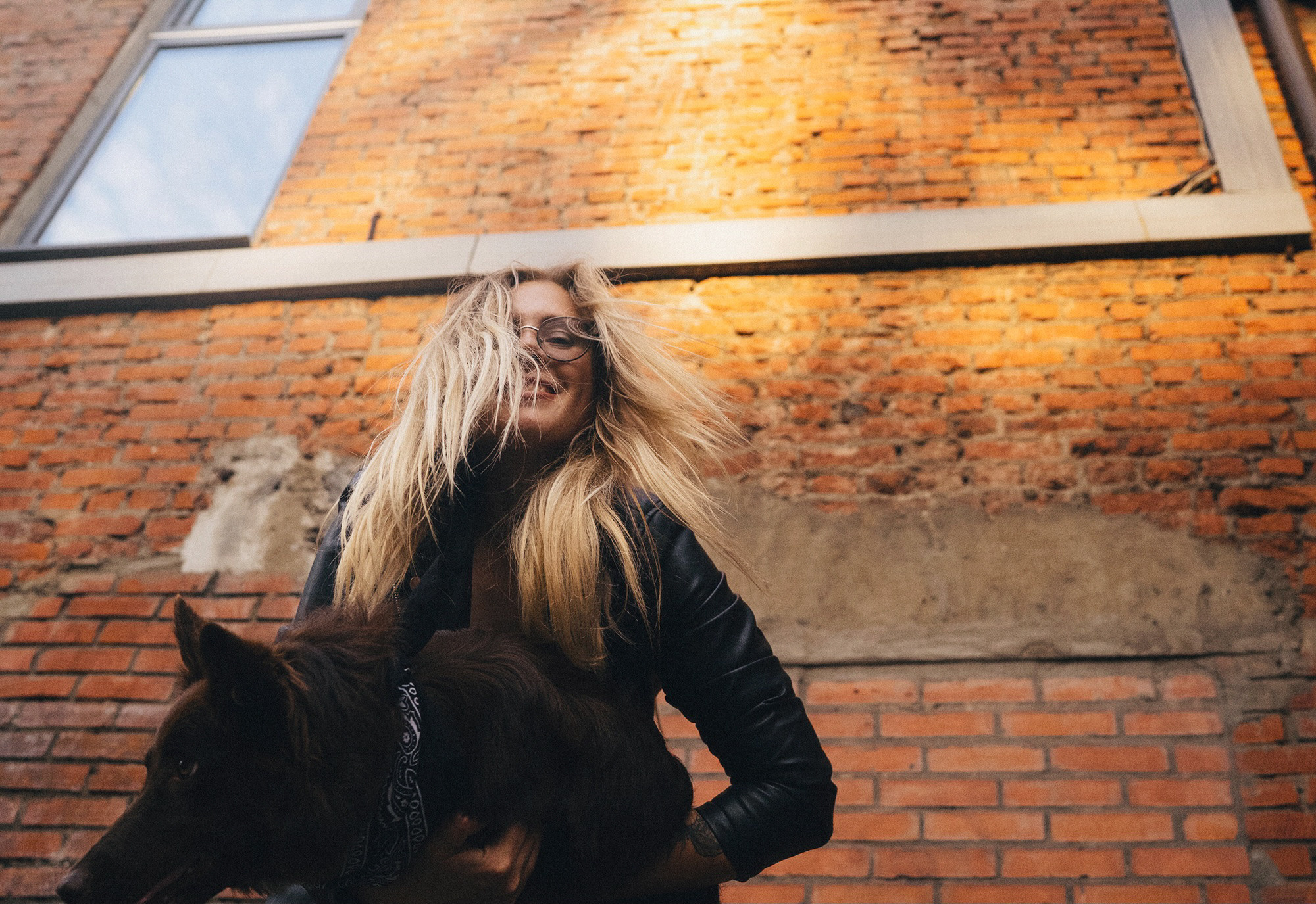 Аня и Брук. Фотограф анималист в Москве и Санкт-Петербурге Свиридова Анна