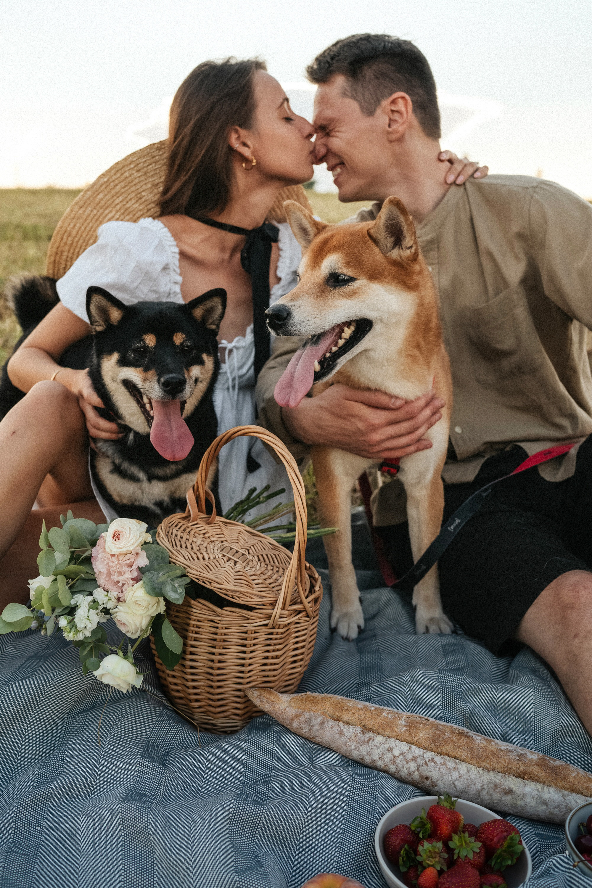 Катя, Вася, Роки и Бэлла. Фотограф анималист в Москве и Санкт-Петербурге Свиридова Анна