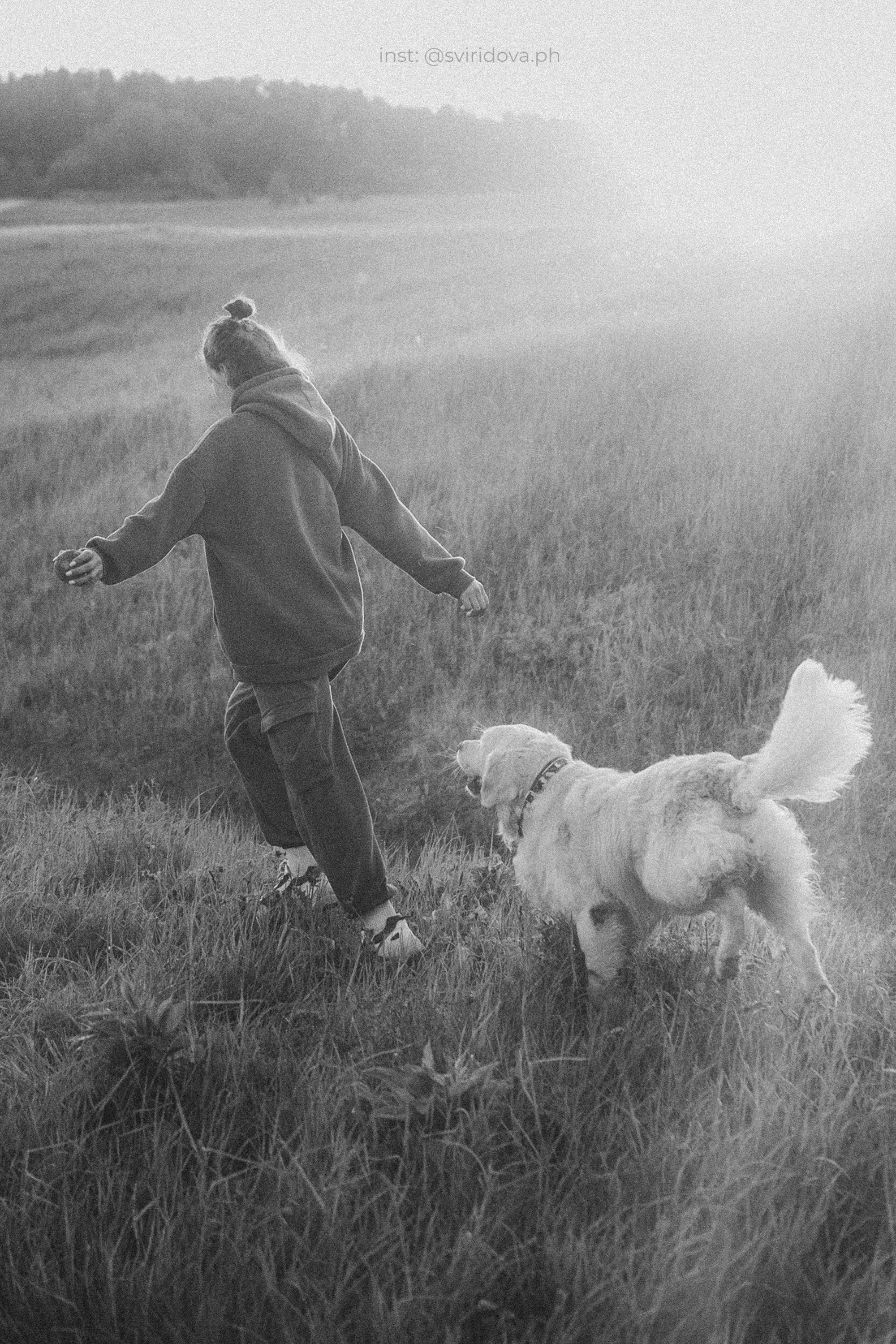Настя и Арчи. Фотограф анималист в Москве и Санкт-Петербурге Свиридова Анна