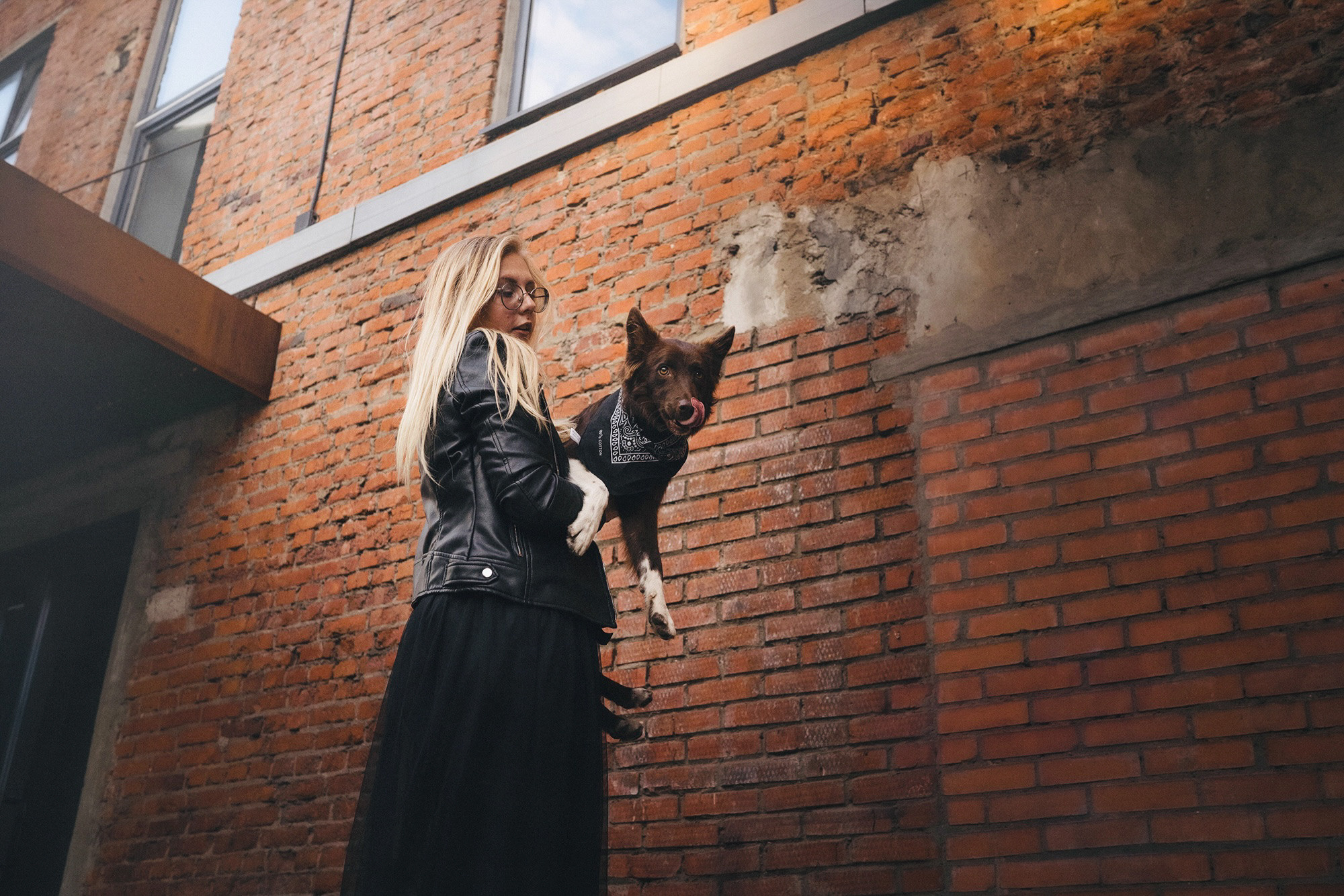 Аня и Брук. Фотограф анималист в Москве и Санкт-Петербурге Свиридова Анна
