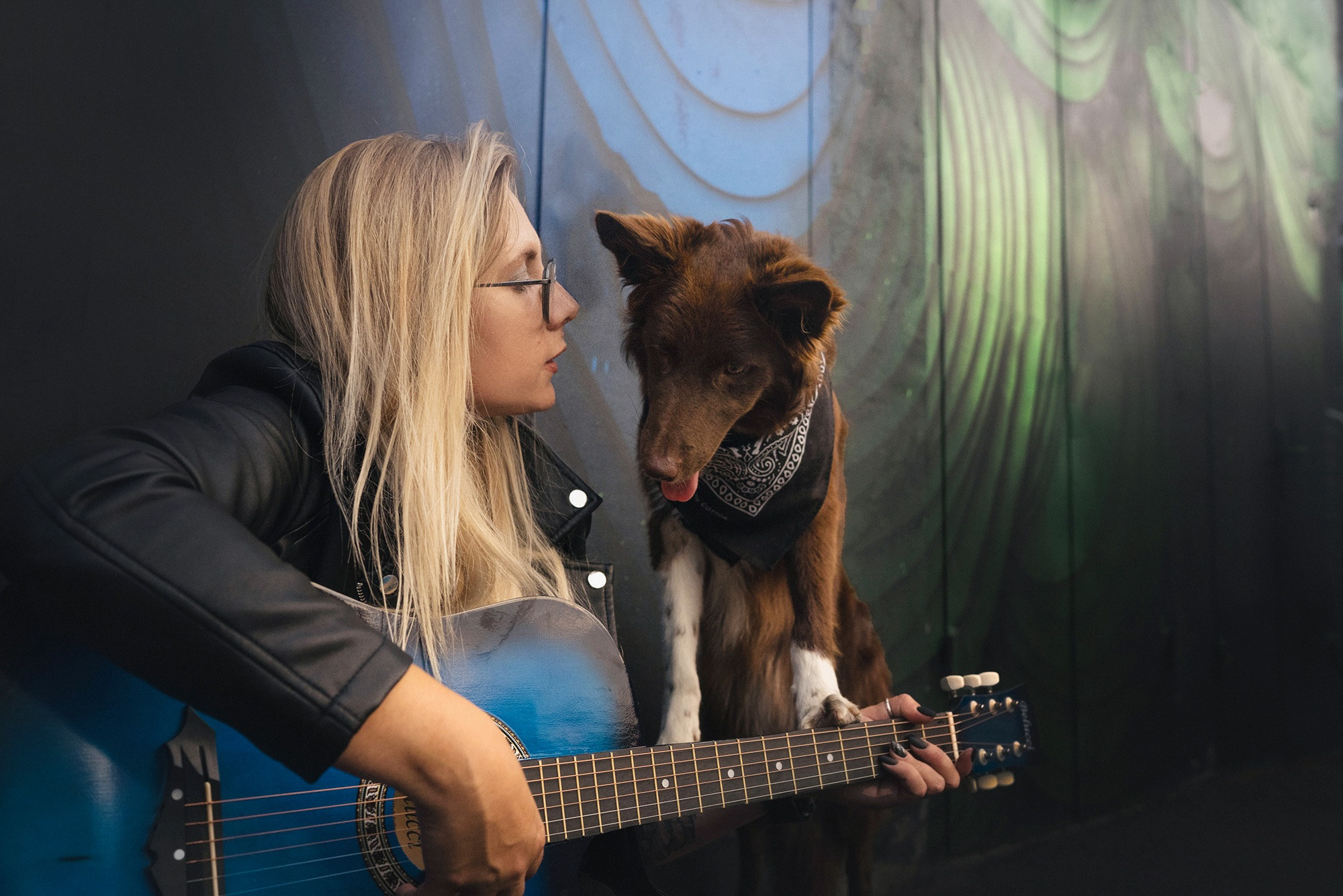 Аня и Брук. Фотограф анималист в Москве и Санкт-Петербурге Свиридова Анна