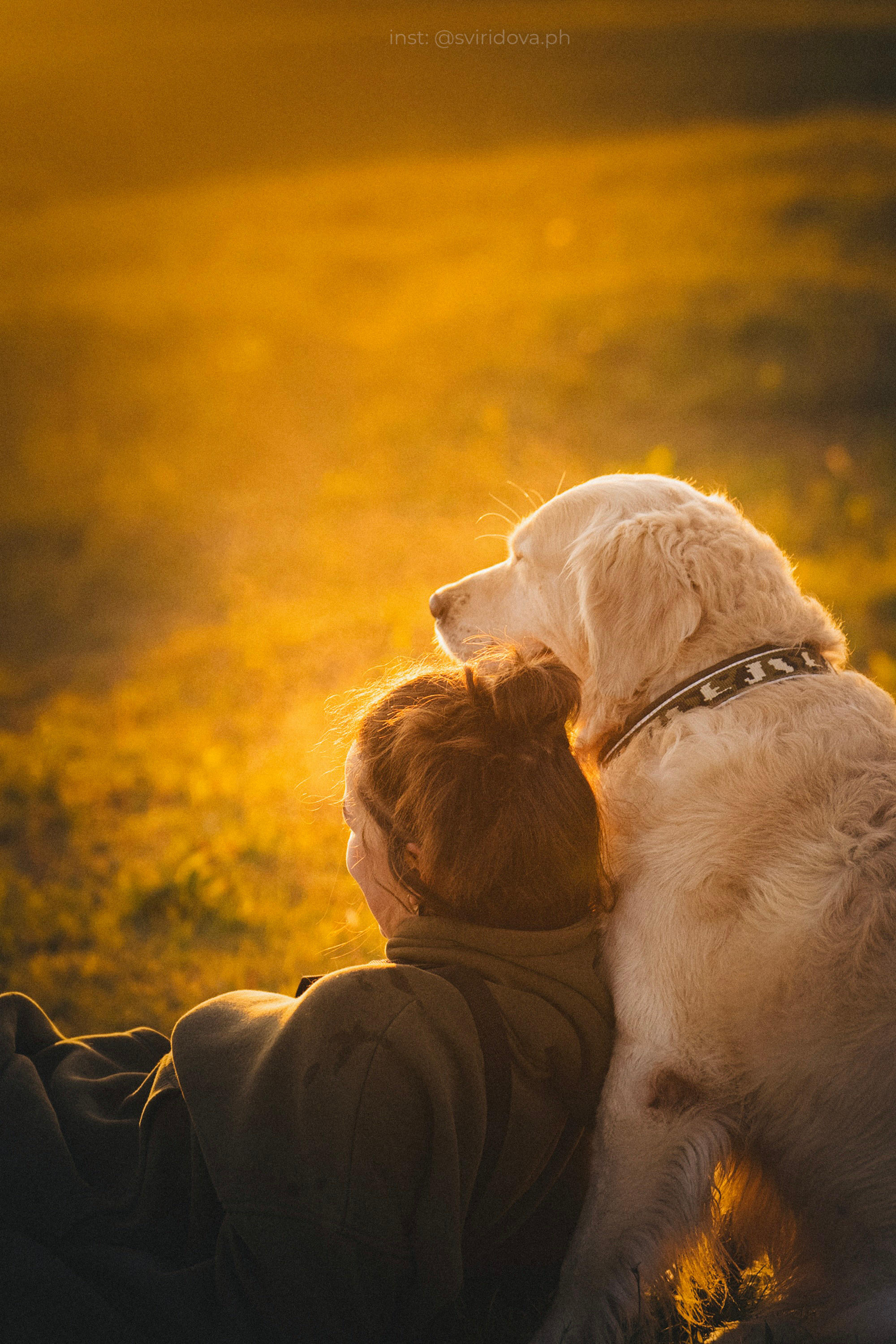 Настя и Арчи. Фотограф анималист в Москве и Санкт-Петербурге Свиридова Анна