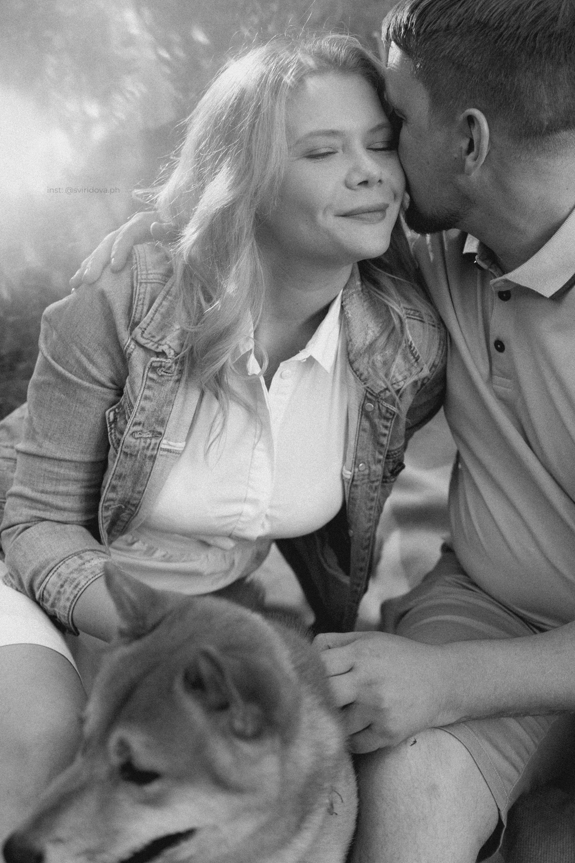 Даша, Сергей и Френки. Фотограф анималист в Москве и Санкт-Петербурге Свиридова Анна