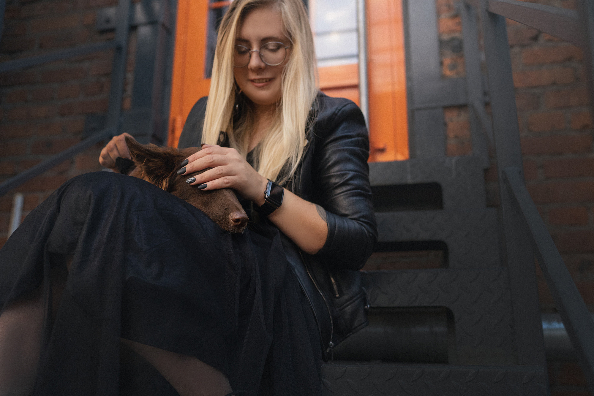 Аня и Брук. Фотограф анималист в Москве и Санкт-Петербурге Свиридова Анна