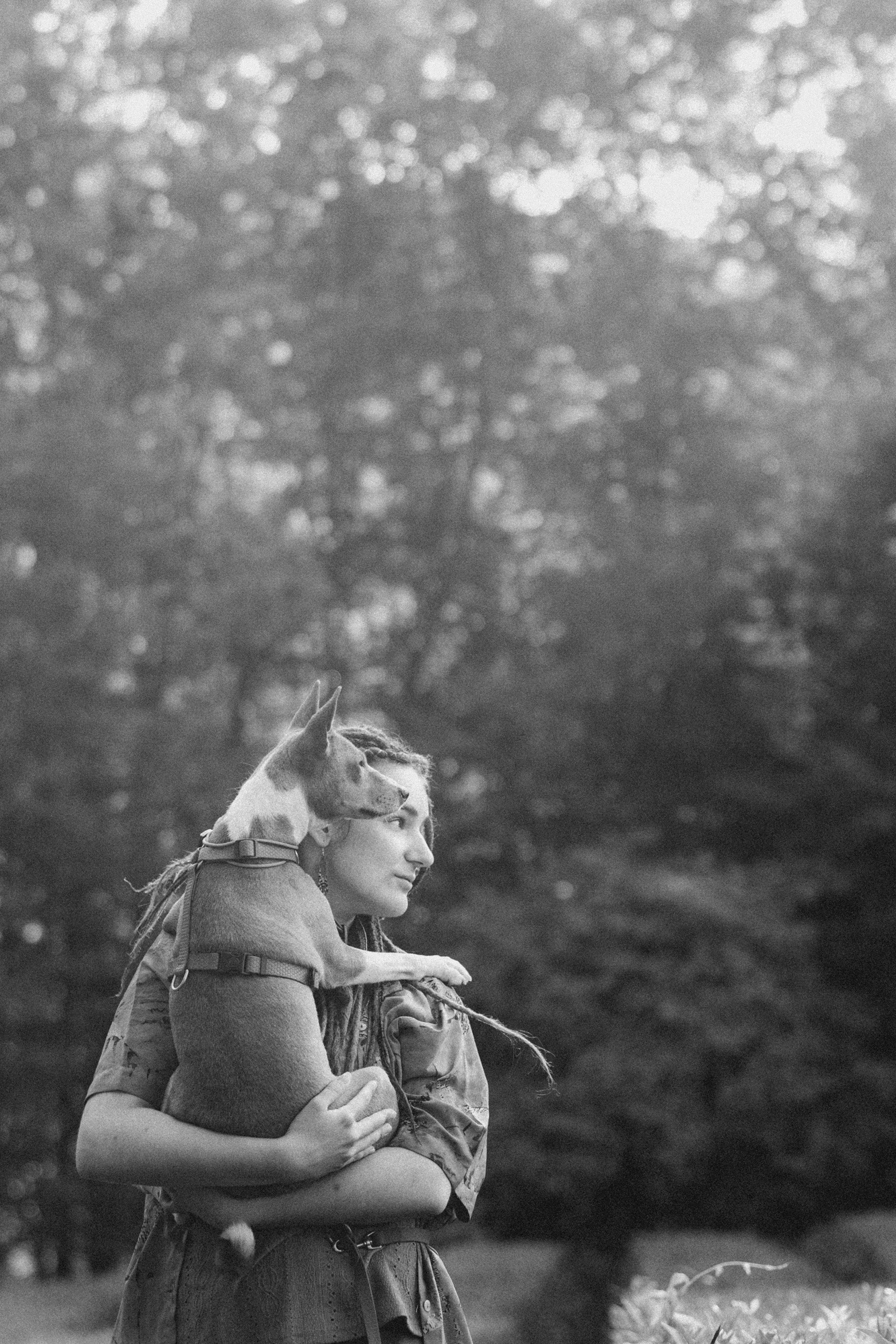 Арина и Рики. Фотограф анималист в Москве и Санкт-Петербурге Свиридова Анна