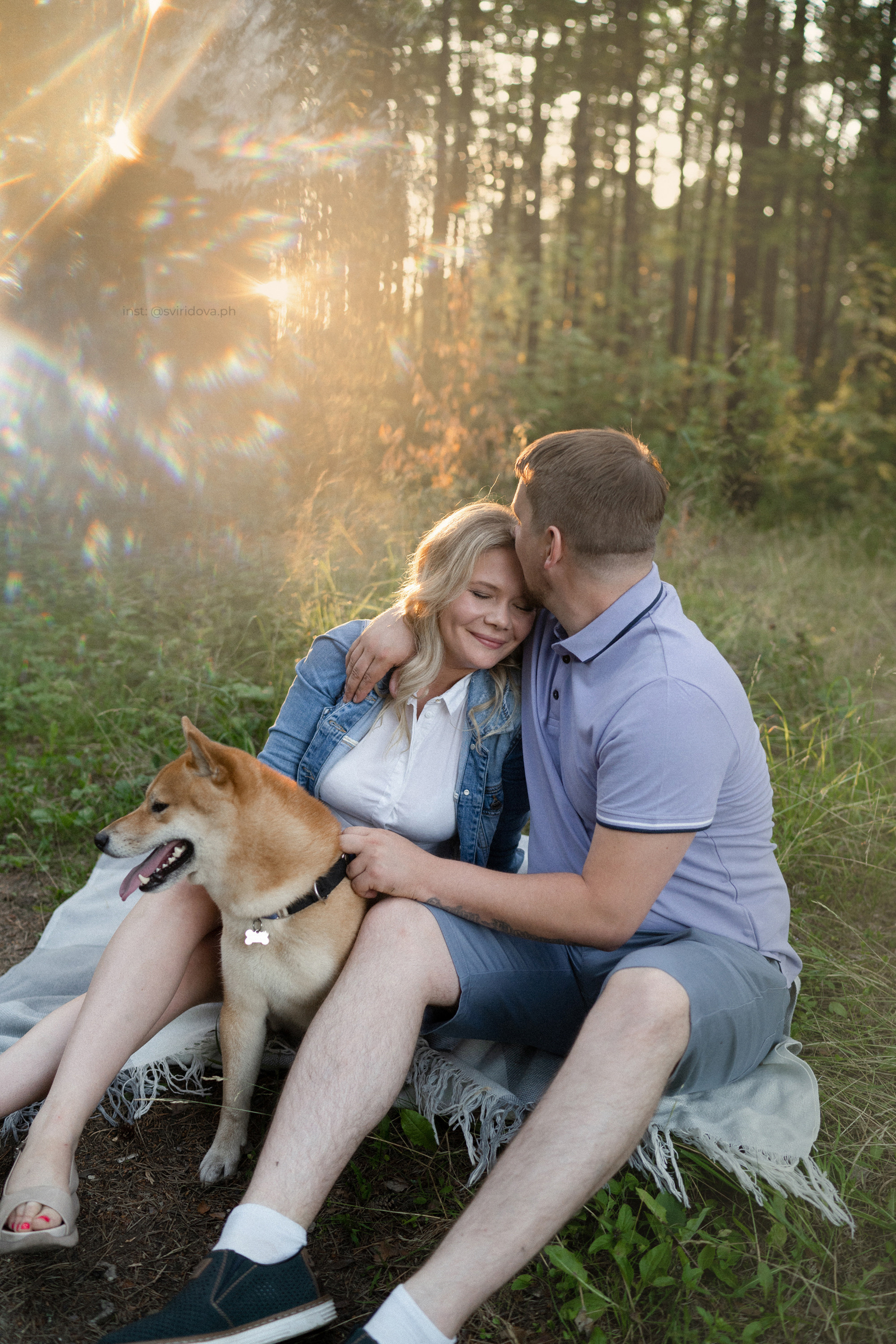 Даша, Сергей и Френки. Фотограф анималист в Москве и Санкт-Петербурге Свиридова Анна