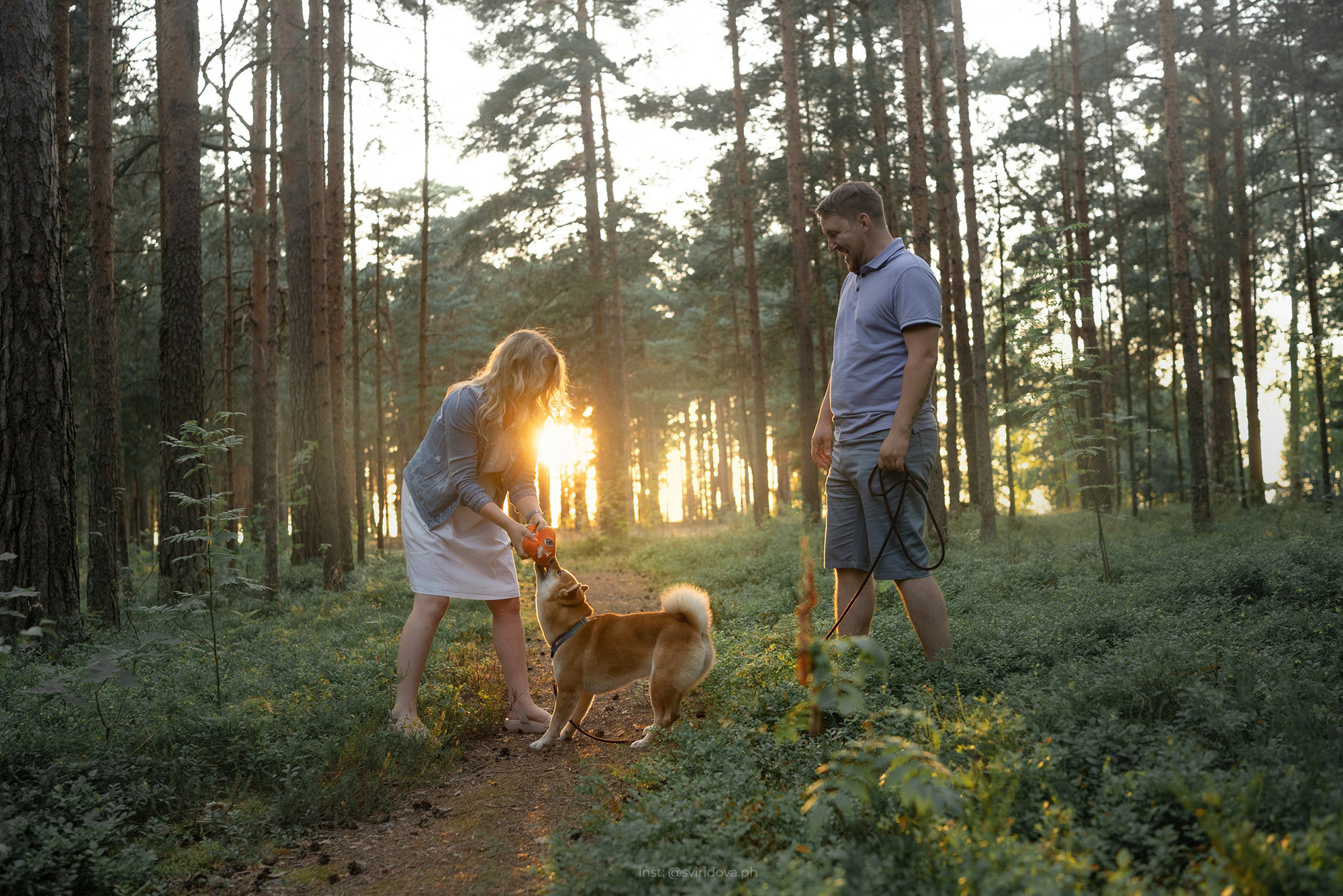 Даша, Сергей и Френки. Фотограф анималист в Москве и Санкт-Петербурге Свиридова Анна