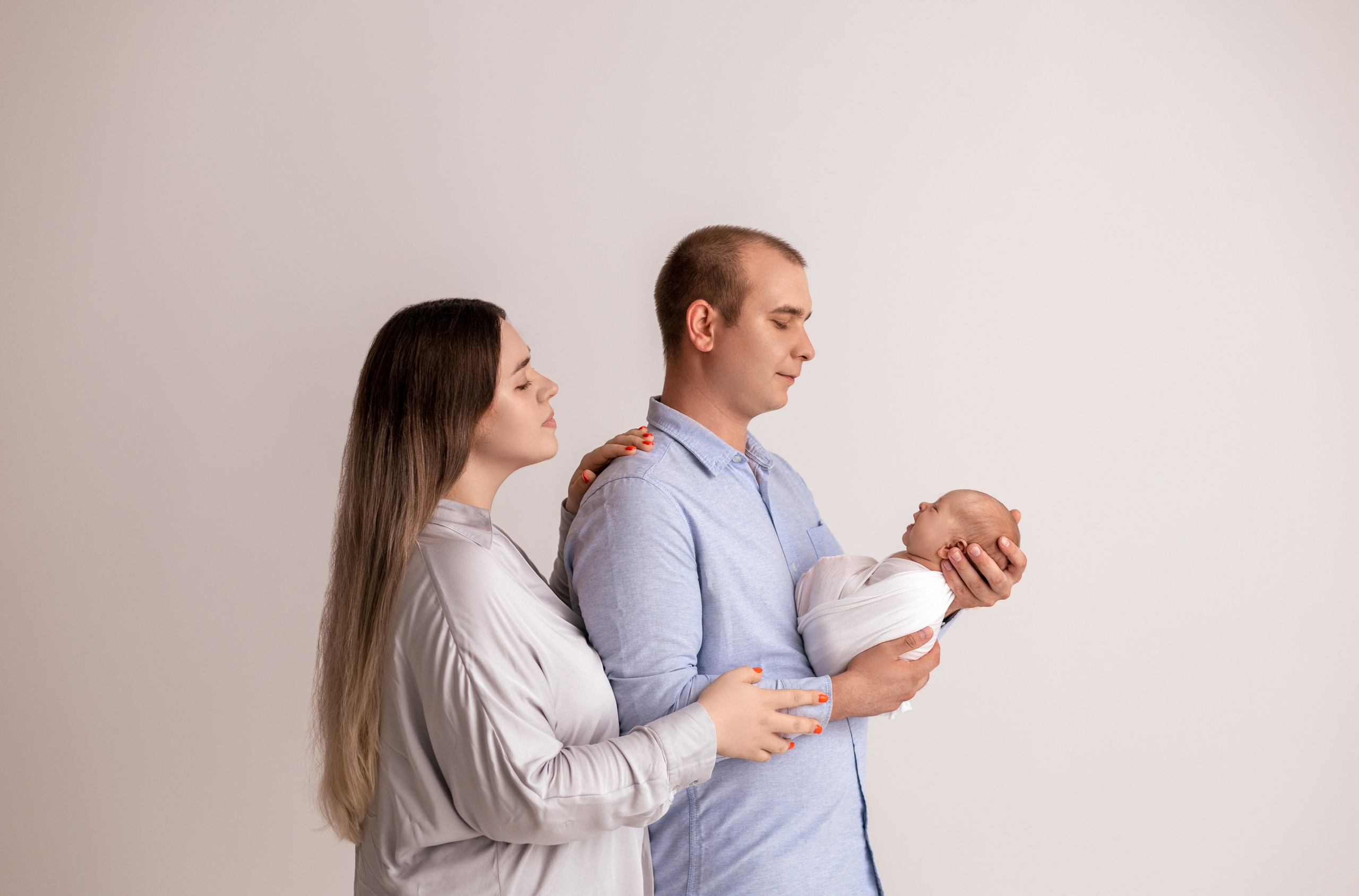 Юлия и дочка, 10 дней. Фотограф новорожденных в Нижнем Новгороде Надежда Кадылкина