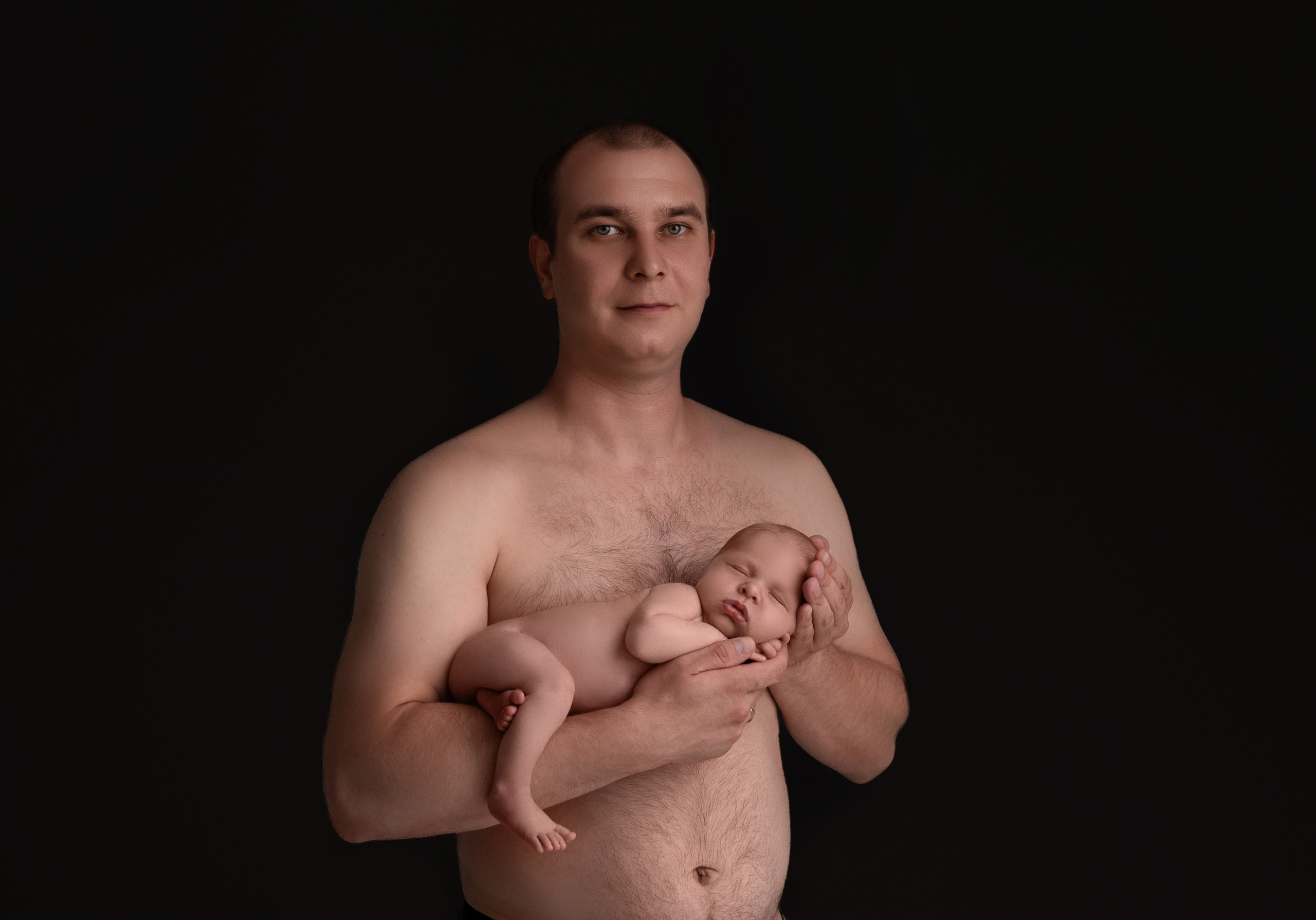 Юлия и дочка, 10 дней. Фотограф новорожденных в Нижнем Новгороде Надежда Кадылкина