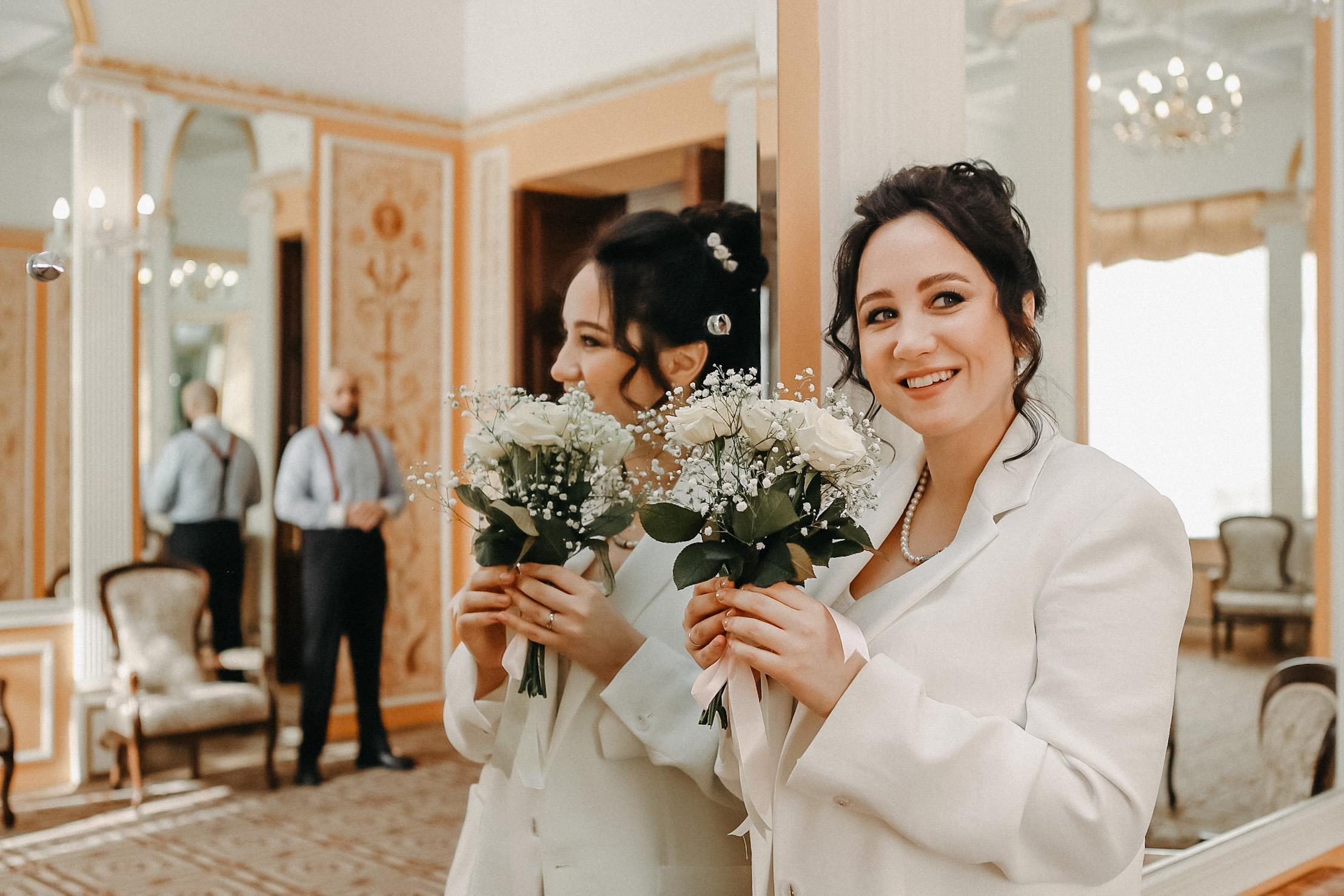 Свадьба Екатерины и Васифа в Грибоедовском ЗАГСе. Дворец бракосочетания 1. Свадебный фотограф Москва и другие города