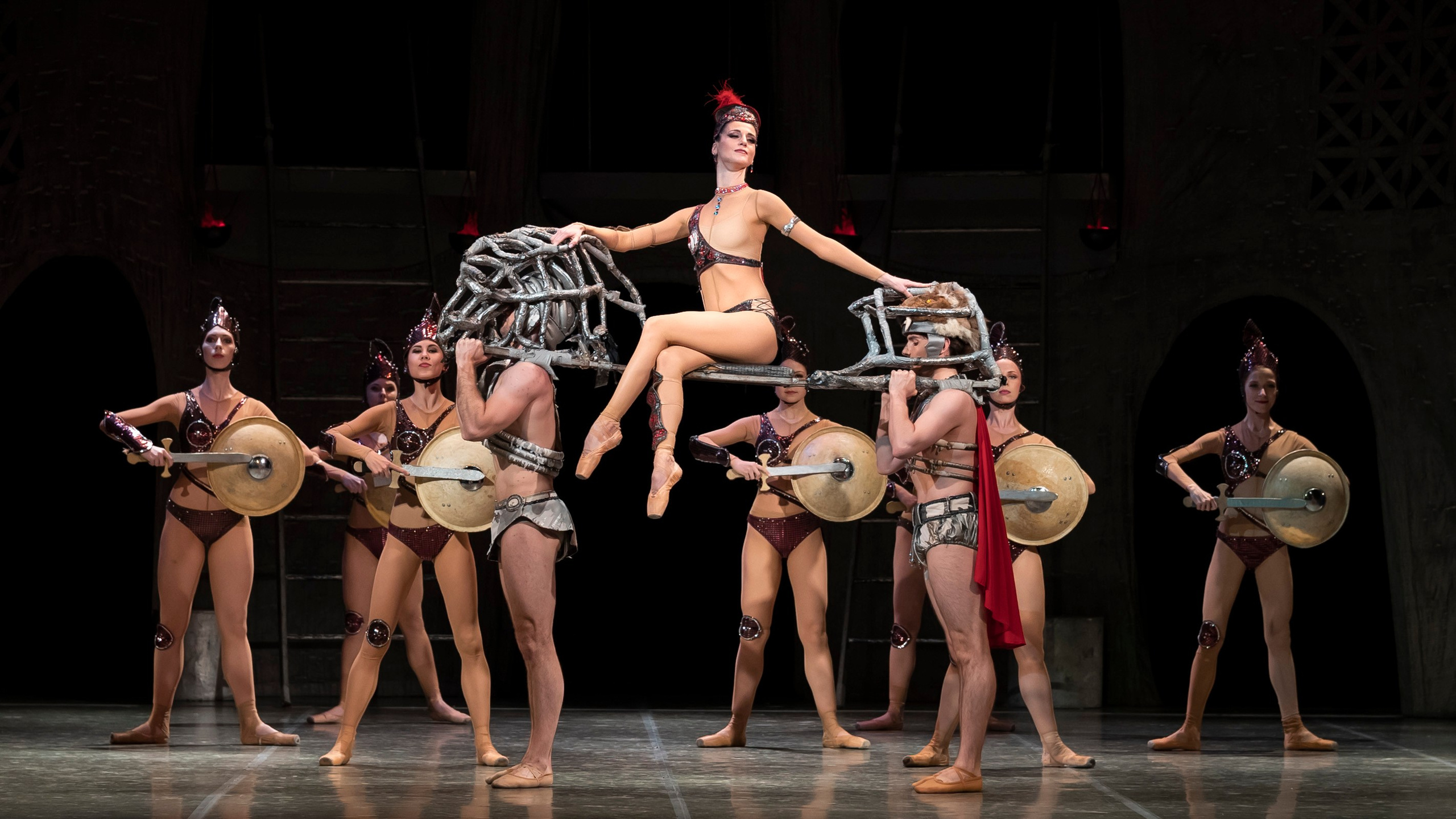 Спартак Театр балета Н. Касаткиной и В. Василёва для Летних балетных сезонов. Балетный фотограф Москва Майоров Николай