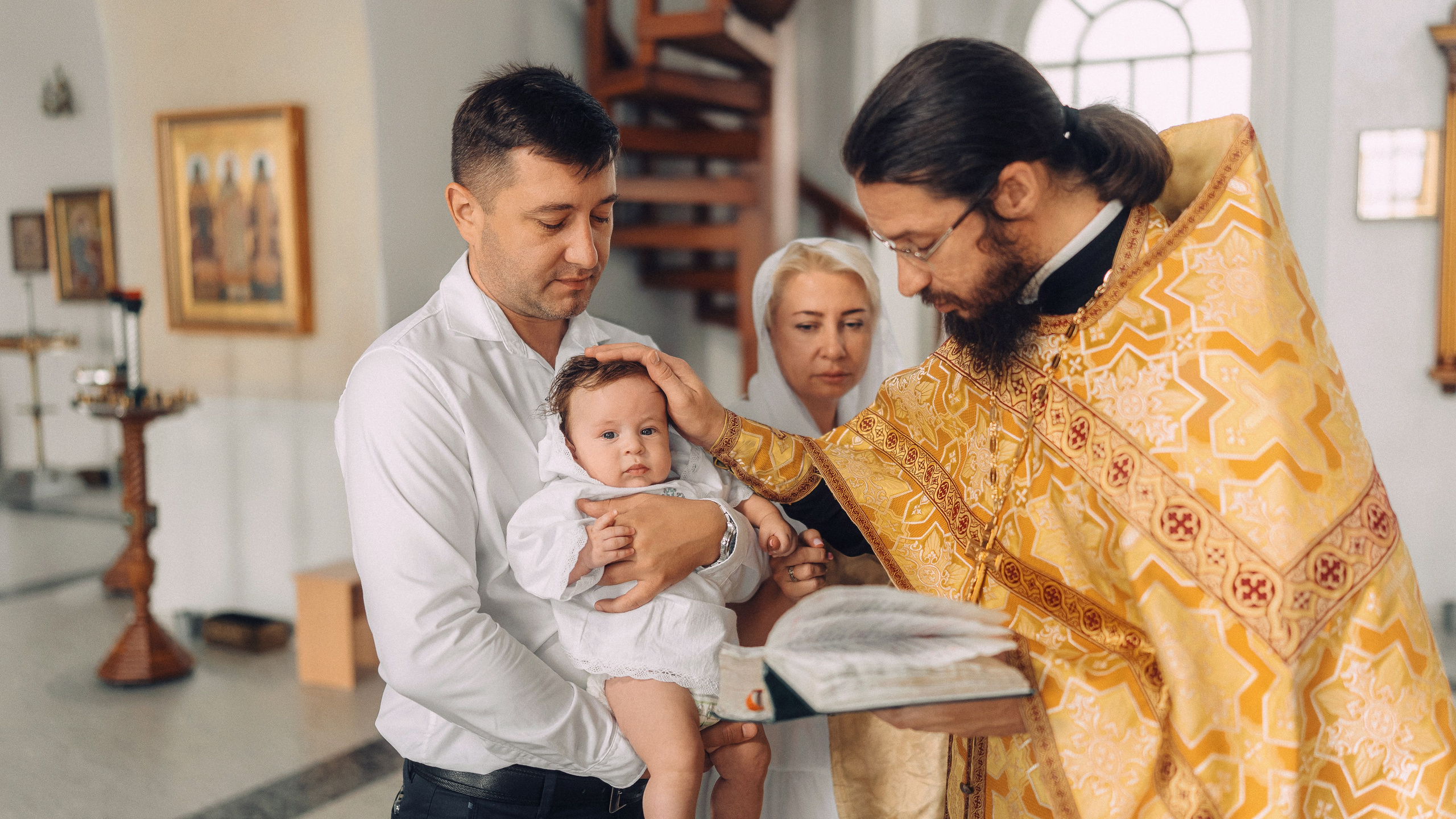 Таинство крещения в Воронеже. Свадебный и репортажный фотограф в Воронеже Роман Янко