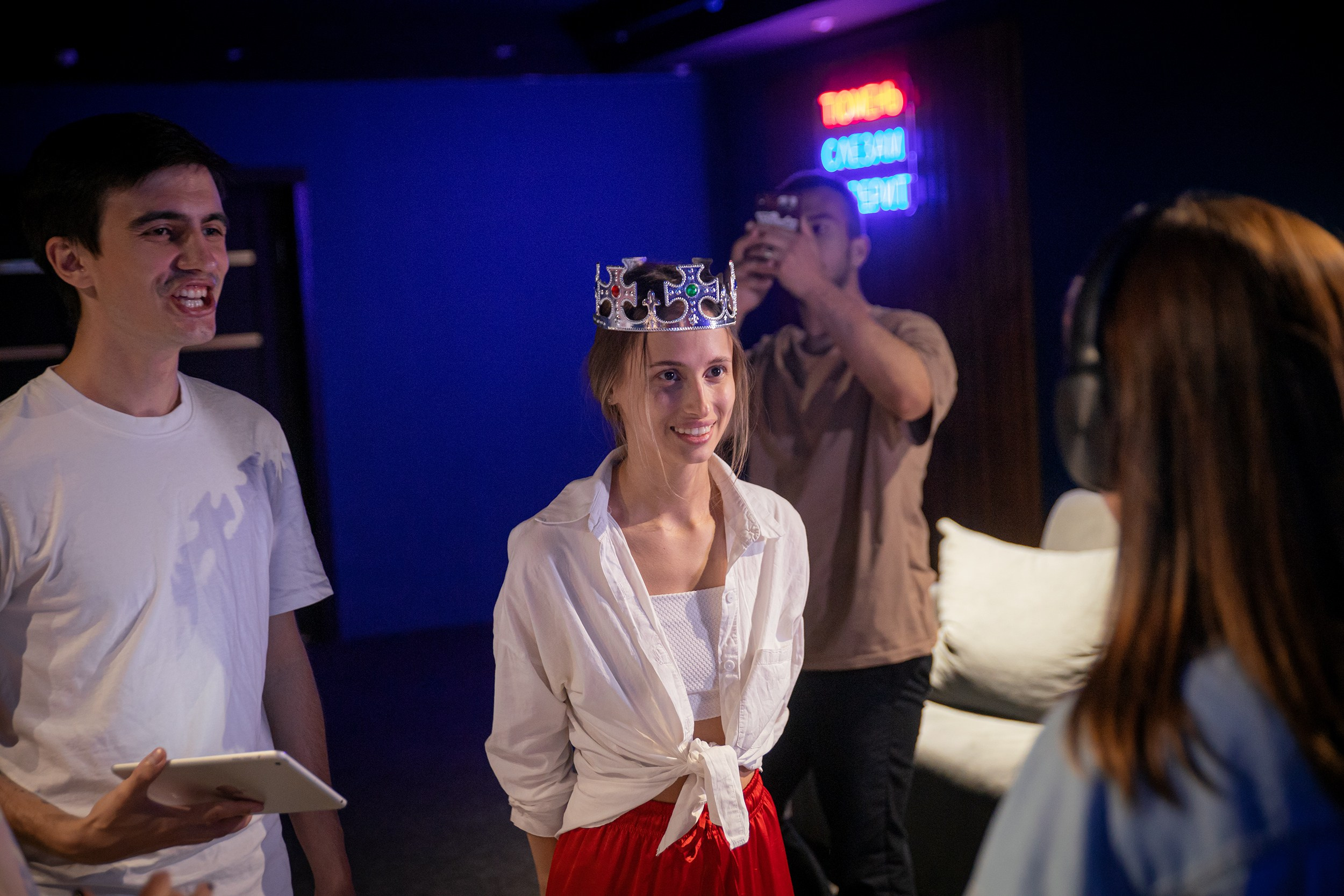 Игра в Good night. Фотограф Тюмень