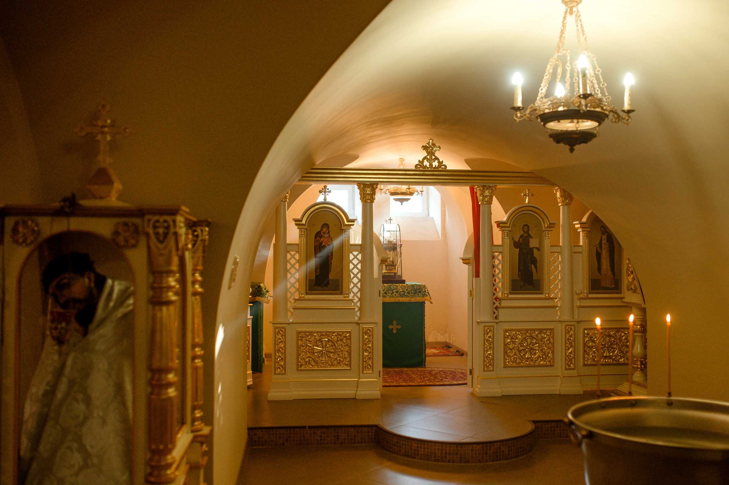 Крещение Лизы. Успенский собор. Свадебный и семейный Фотограф в Пензе Татьяна Лапоногова