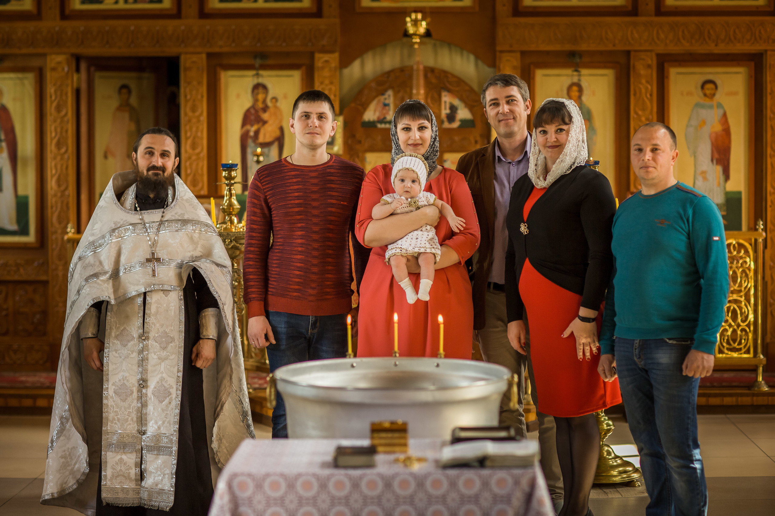 Крещение Юлии. Свадебный, семейный и детский фотограф в Алексеевке Анастасия Ковальчу