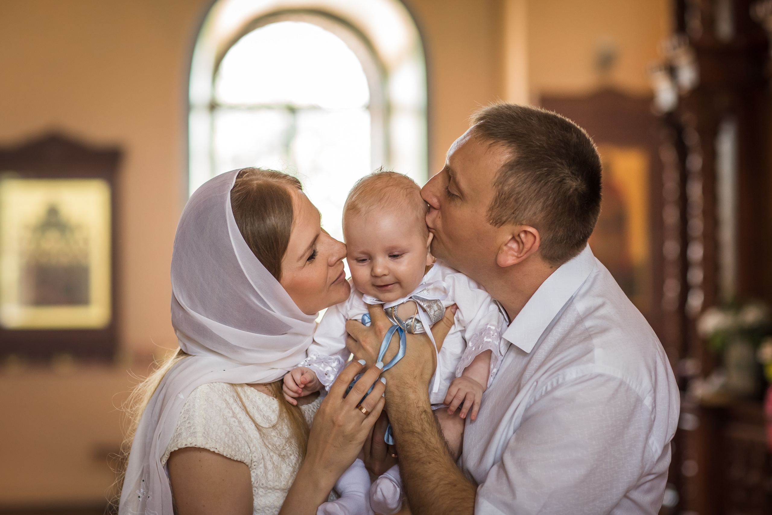Крещение Артема. Свадебный, семейный и детский фотограф в Алексеевке Анастасия Ковальчу