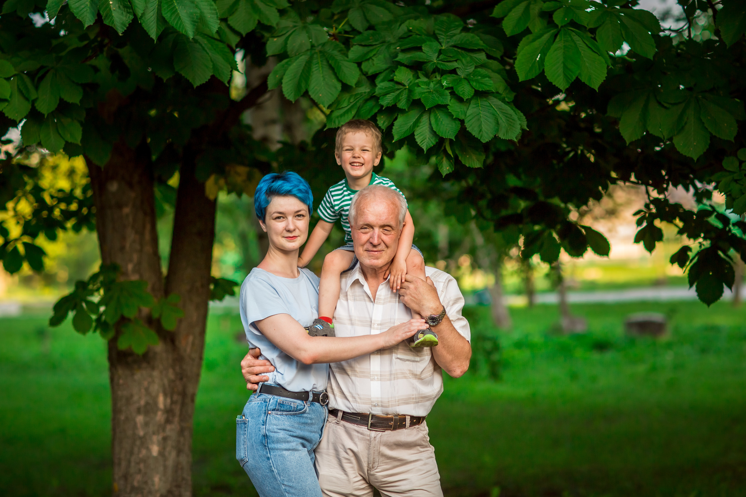 Семейная прогулка. Июнь. Свадебный, семейный и детский фотограф в Алексеевке Анастасия Ковальчу