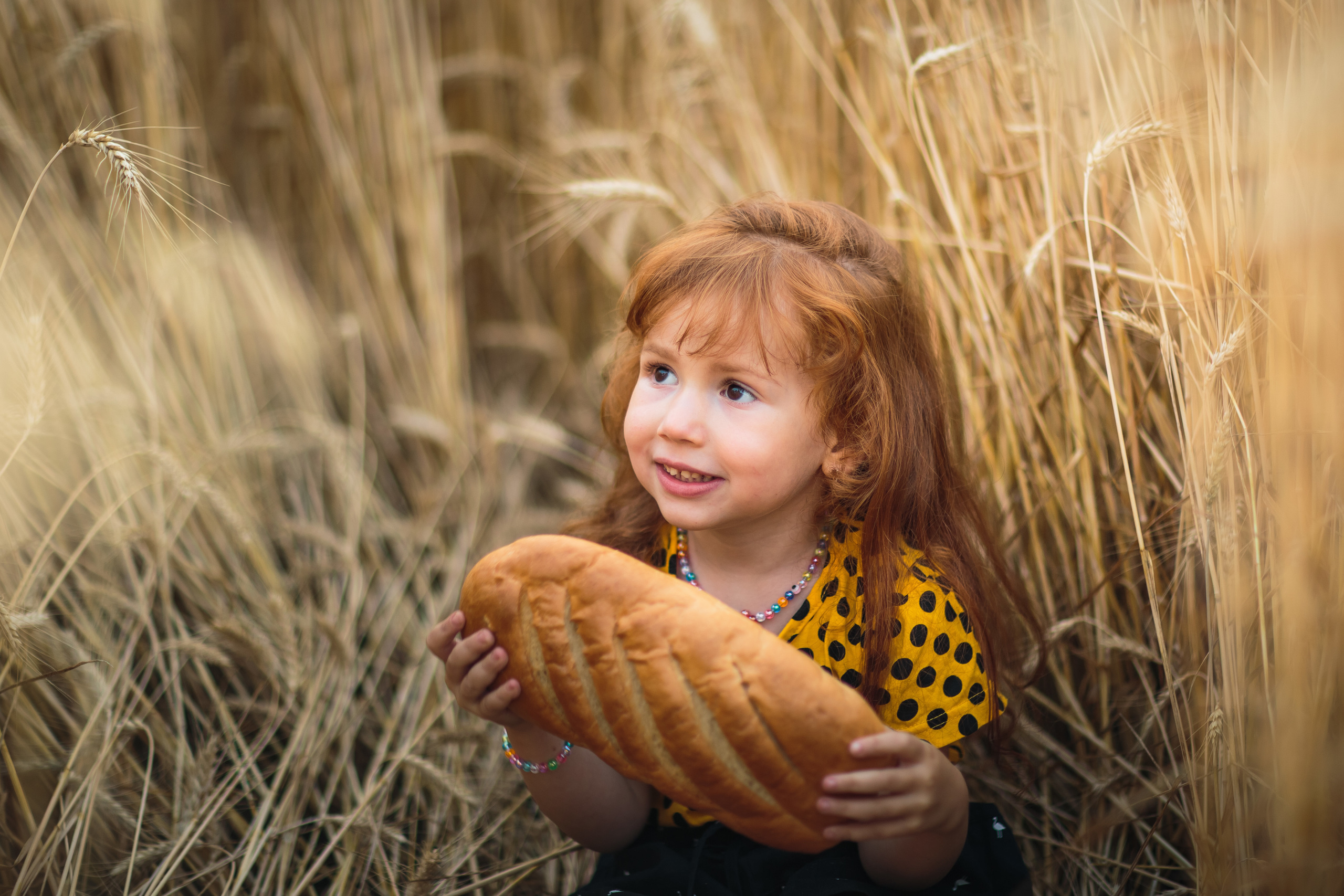 Прогулка в пшенице и подсолнухах. Свадебный, семейный и детский фотограф в Алексеевке Анастасия Ковальчу